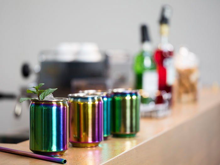 Buddy's Becher Can, 4-tlg., Edelstahl, 350 ml, 4-teilig