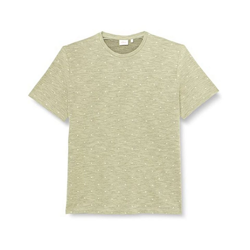 s.Oliver T-Shirt hell-grün passform textil (1-tlg)