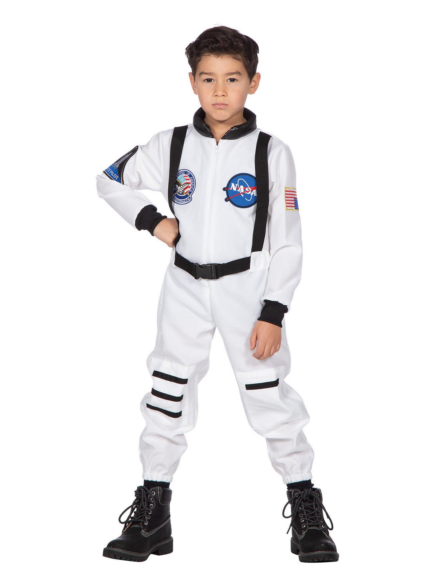 Kostüm NASA Astronaut Kinder Overall - Fasching Karneval