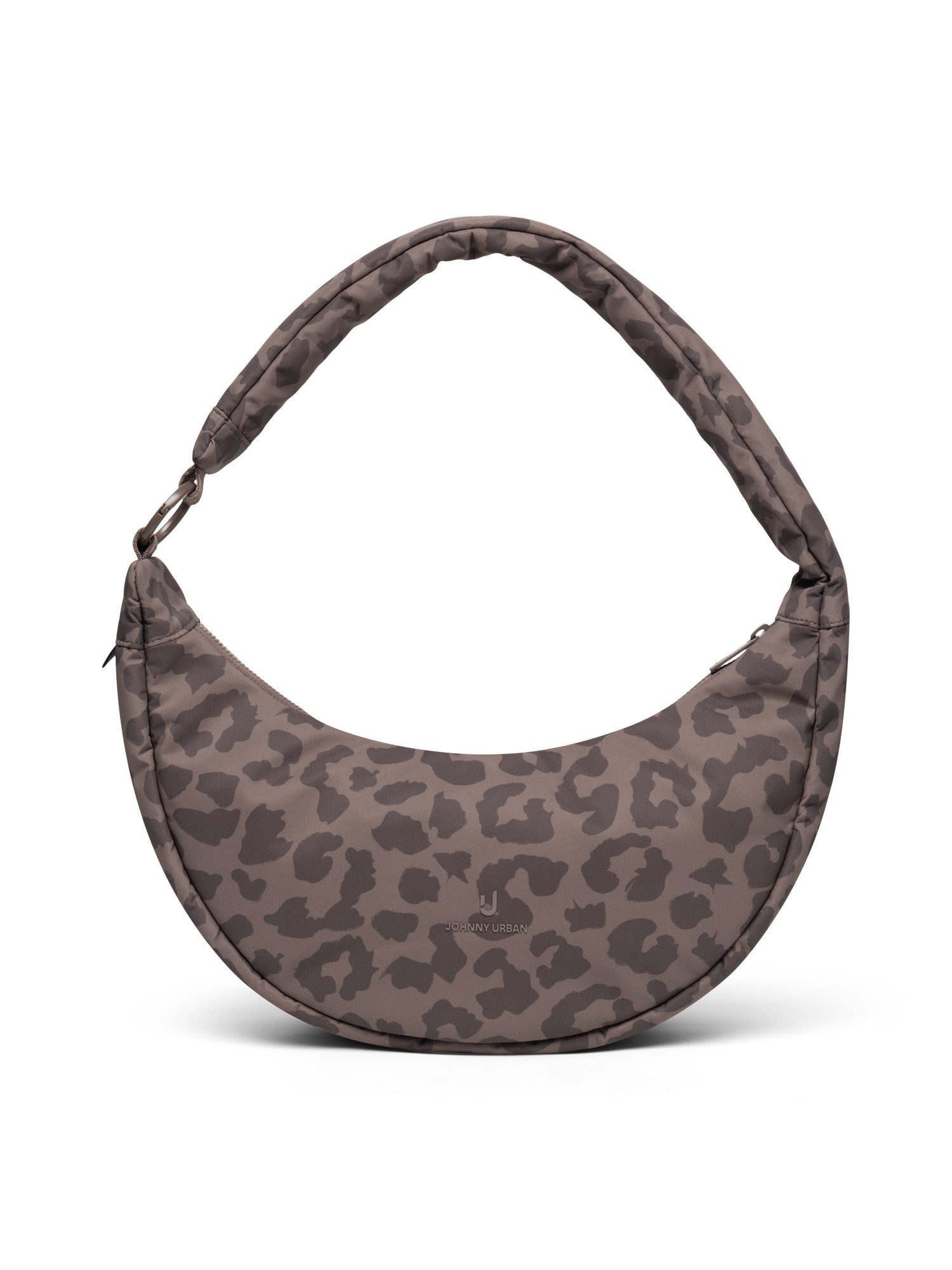 Johnny Urban Umhängetasche Lou Medium Half Moon Bag, Wattierte Halbmondtasche, Zwei Looks in Einem