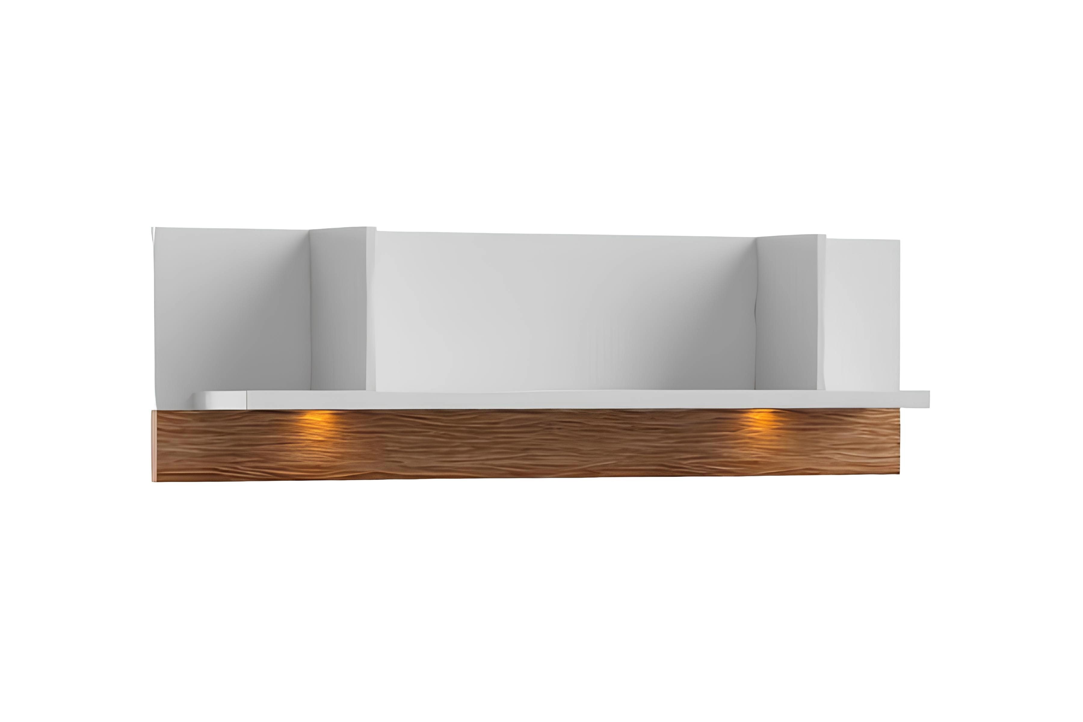 JVmoebel Wandregal Schwebendes Hängeboard aus Holz in modernem Design, 1-tlg., Made in Europa