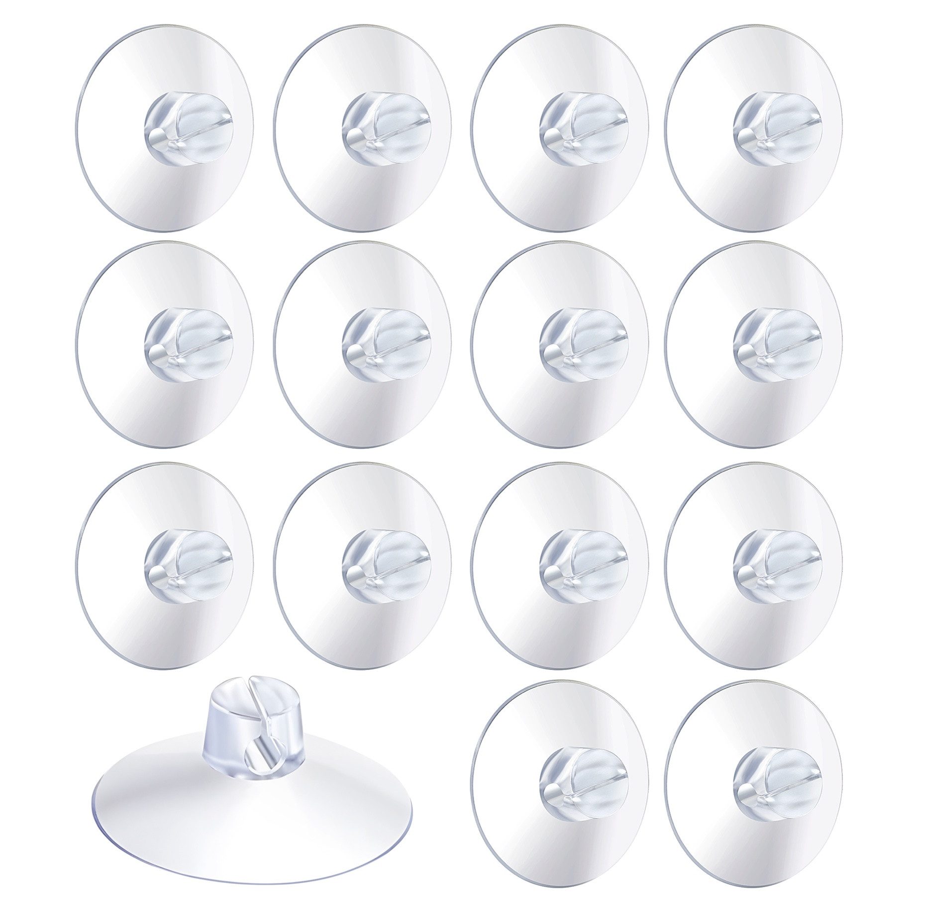 MerryXmas Fensterhaken 20x Saugnäpfe für Lichterketten - Saughaken - Saugna günstig online kaufen