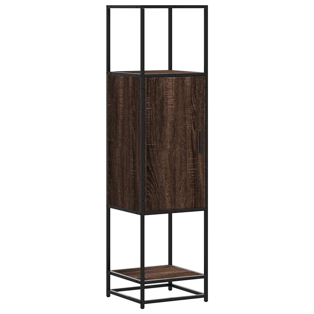 vidaXL Highboard Highboard Braun Eichen-Optik 35,5x35x139cm günstig online kaufen