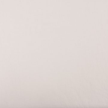 SCHÖNER LEBEN. Stoff Bekleidungsstoff Sorona Leinen Stretch einfarbig creme 1,34m Breite