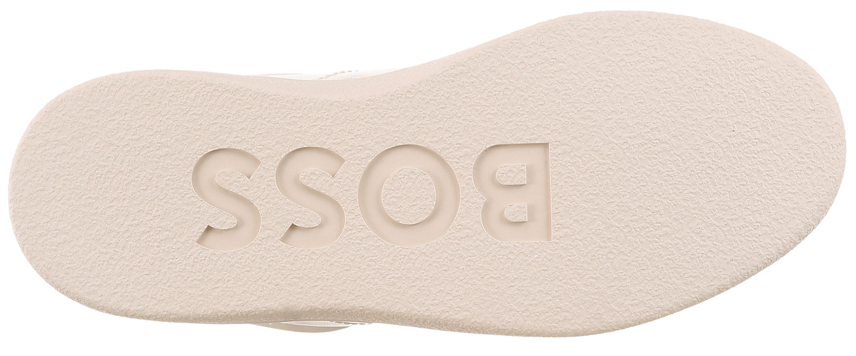 BOSS ORANGE Everlynn Tenn Sneaker Schnürschuh, Freizeitsneaker, Halbschuh mit Kontrastdetails