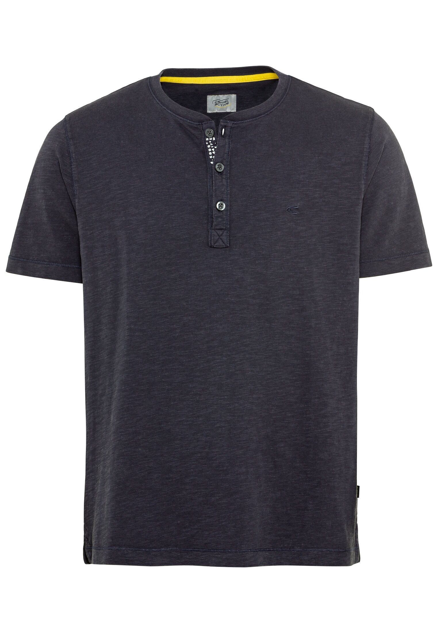 camel active Henleyshirt Henley Slub Yarn günstig online kaufen