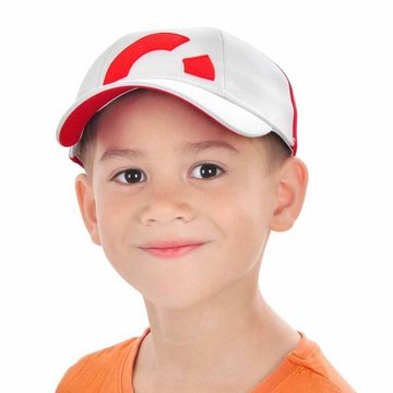 GalaxyCat Schirmmütze Kinder Basecap von Ash Ketchum, Trainer Kinderkappe für Pokemon Go (Ein Stück) Kinder Basecap von Ash Ketchum