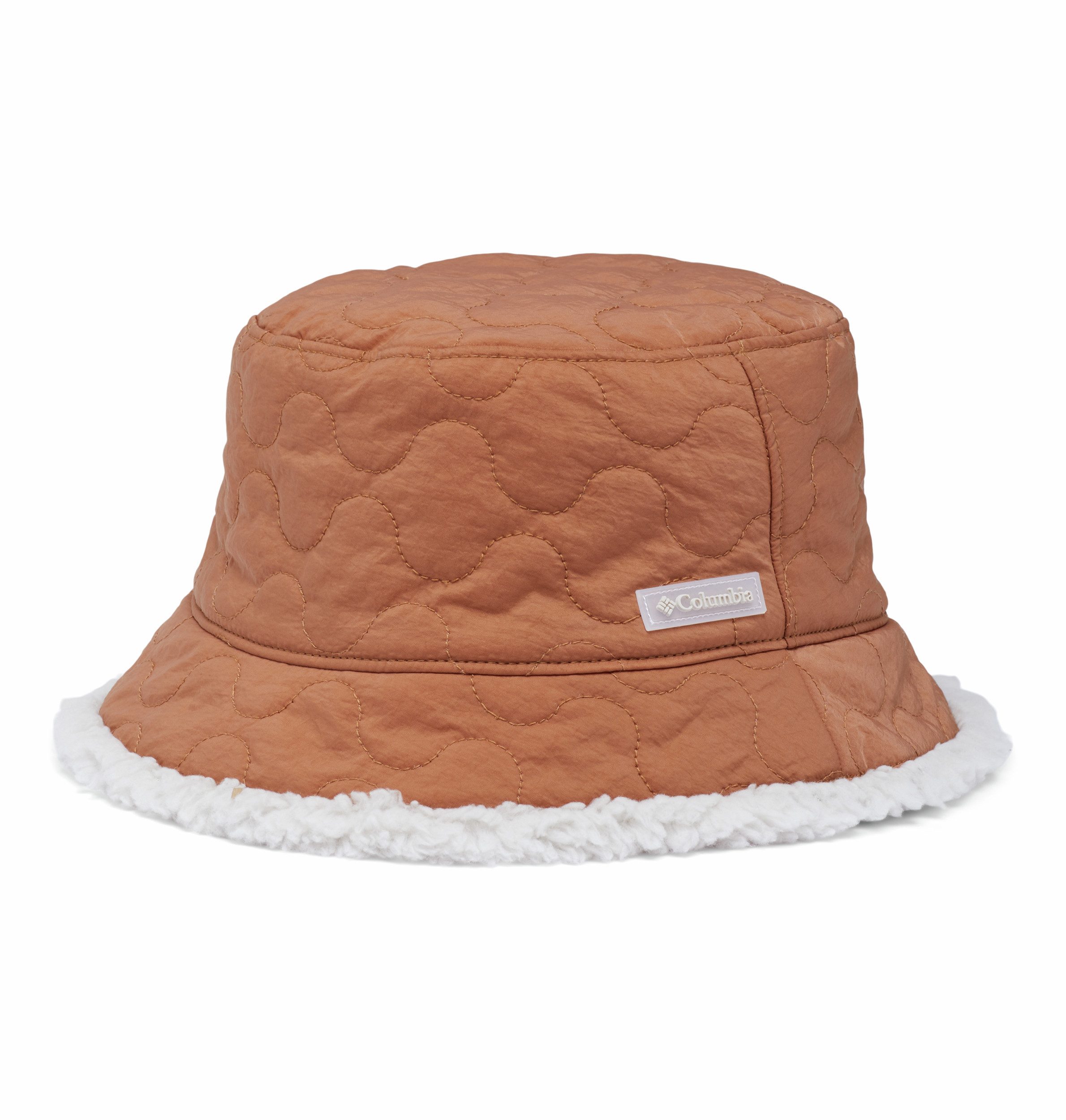 Columbia Strickmütze Winter Pass Reversible Bucket Camel Brown