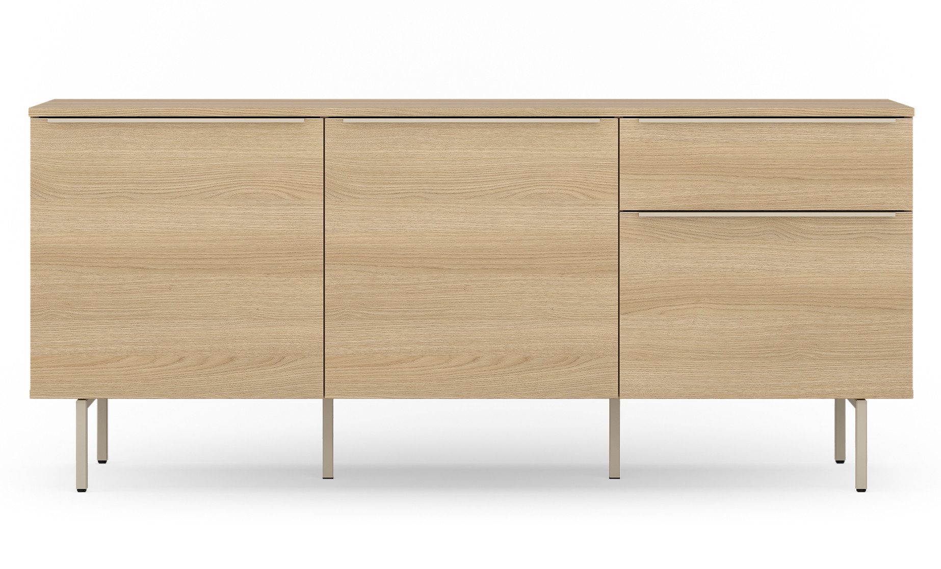 TOM TAILOR HOME Sideboard COLOR PUZZLE Low cabinet 04 – 1 Schublade und 3 Türen, Breite 1650 mm – Stauraum mit besonderen Farbkick