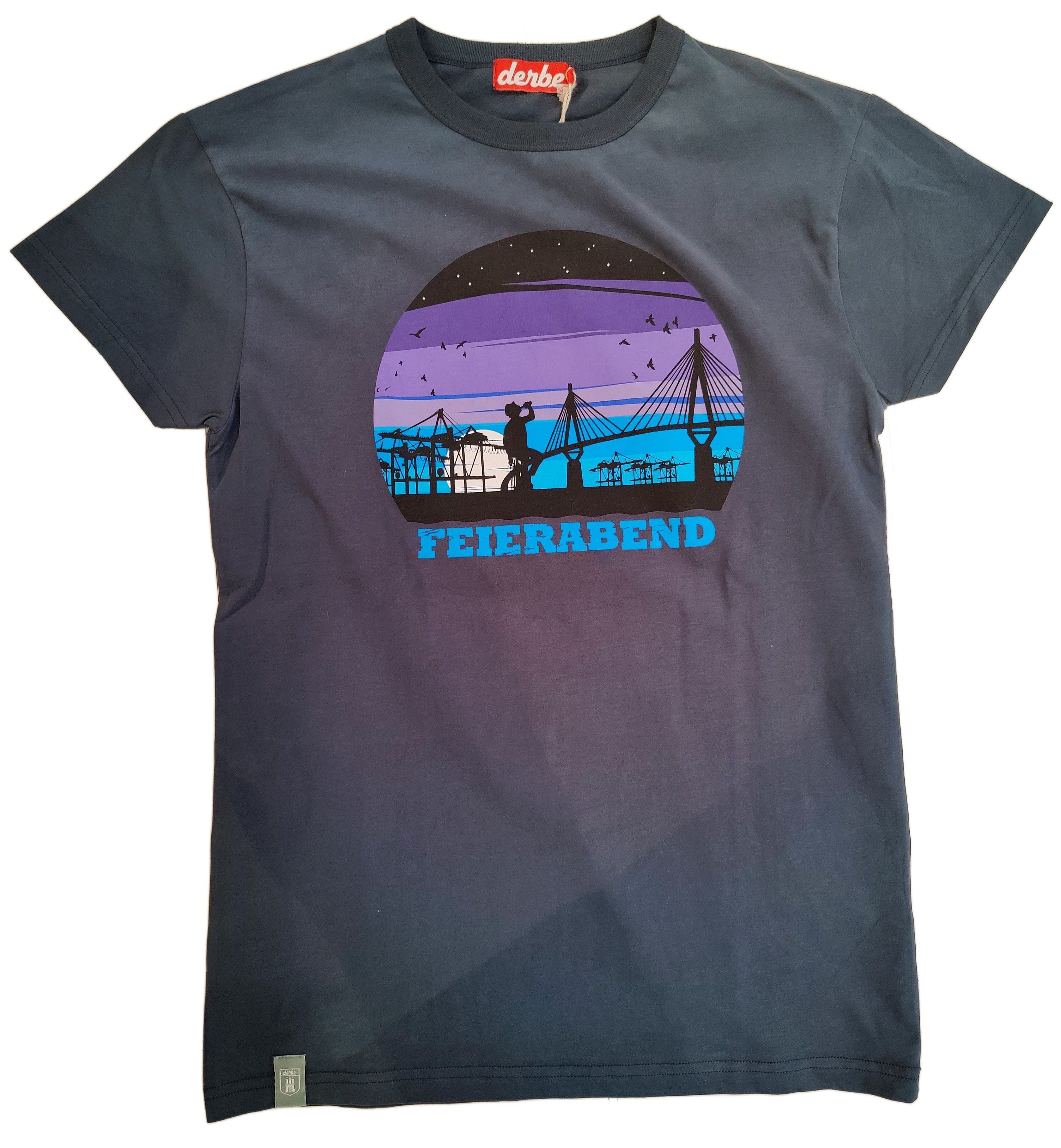 Derbe T-Shirt M-04-TS-FeierNacht