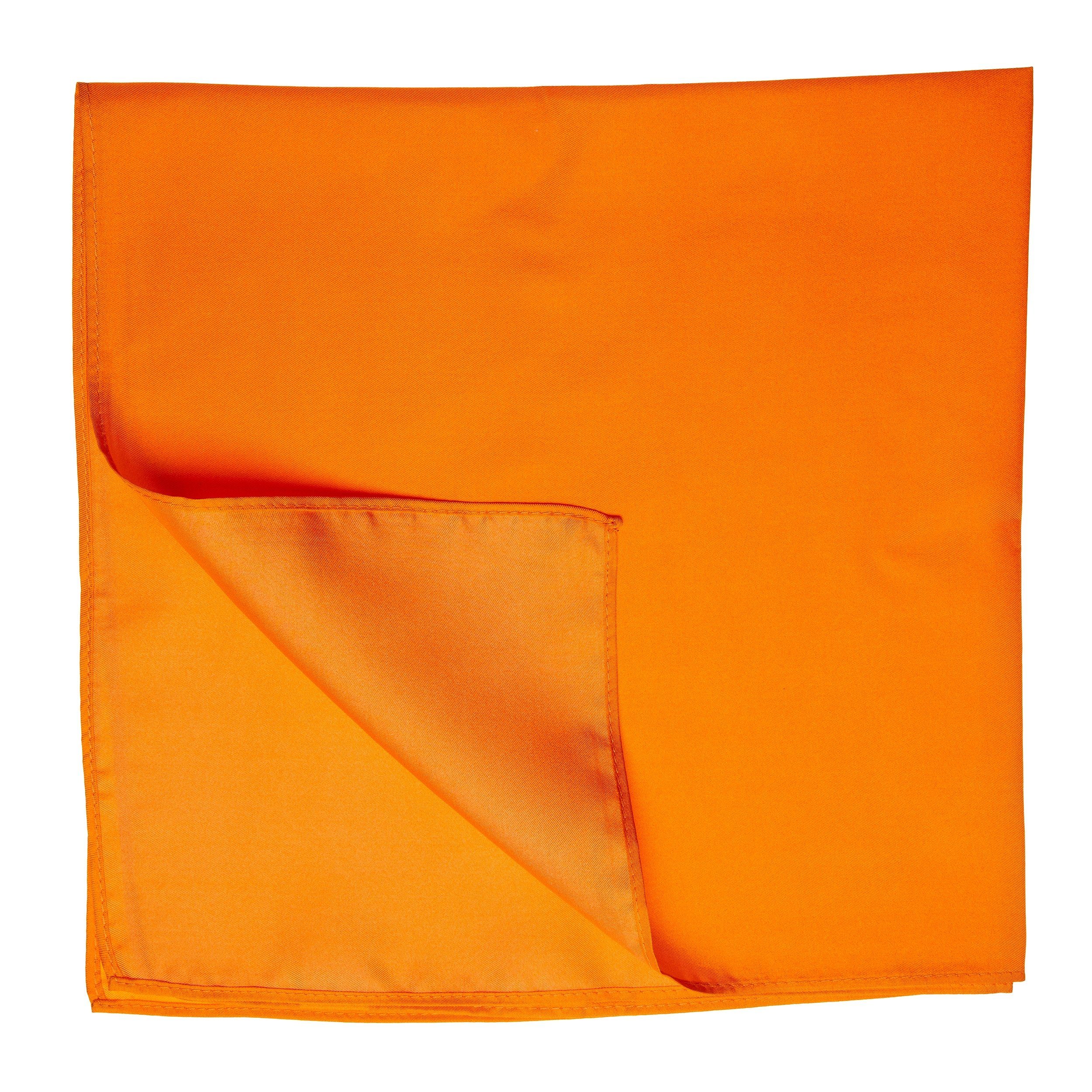 TINITEX Seidentuch Nickituch Halstuch Twill orange günstig online kaufen
