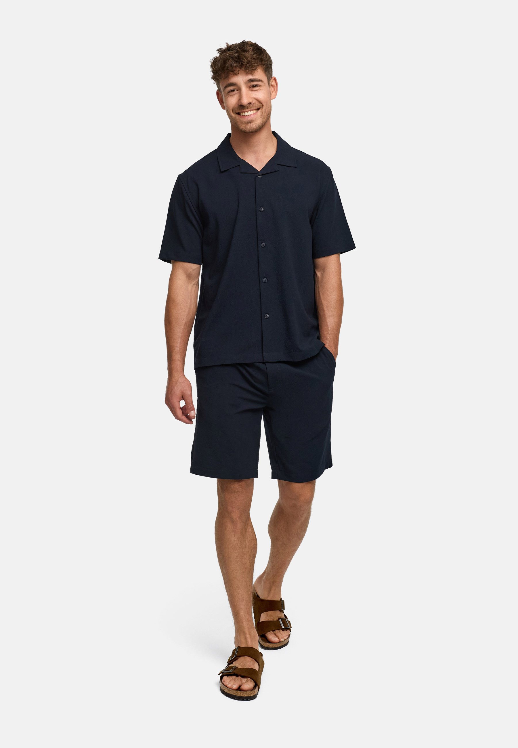 INDICODE Chinoshorts Herren INDaminos Chino Shorts Herrenshorts mit Struktur und hohem Tragekomfort – Bild 5 von 5