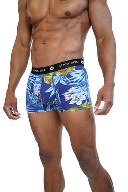 Stark Soul® Boxershorts »Boxershorts ALOHA - 3er Pack Hawaiien Boxers-Shorts« (Set, 3er-Pack) Logo Webbund
