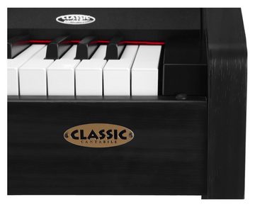 Classic Cantabile Digitalpiano DP-210 E-Piano mit 88 Tasten Hammermechanik, Dual Mode/Split Mode (Layer-Funktion) und USB