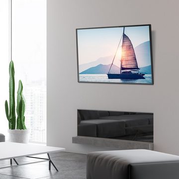 CAVO TV-Halterung neigbar, für Flach & Curved Fernseher & Monitor TV-Wandhalterung, (für 32 - 55 Zoll Bildschirme bis 50 kg, max. VESA 400x400 mm)