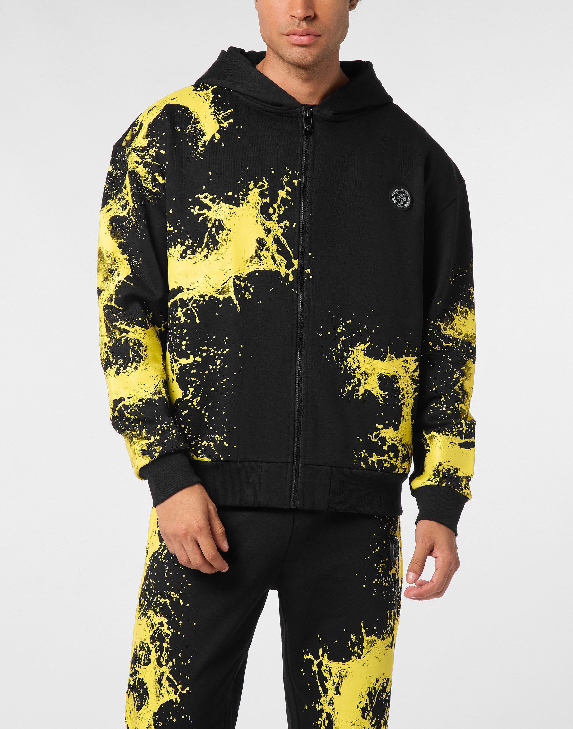 PLEIN SPORT Kapuzensweatjacke Splash günstig online kaufen