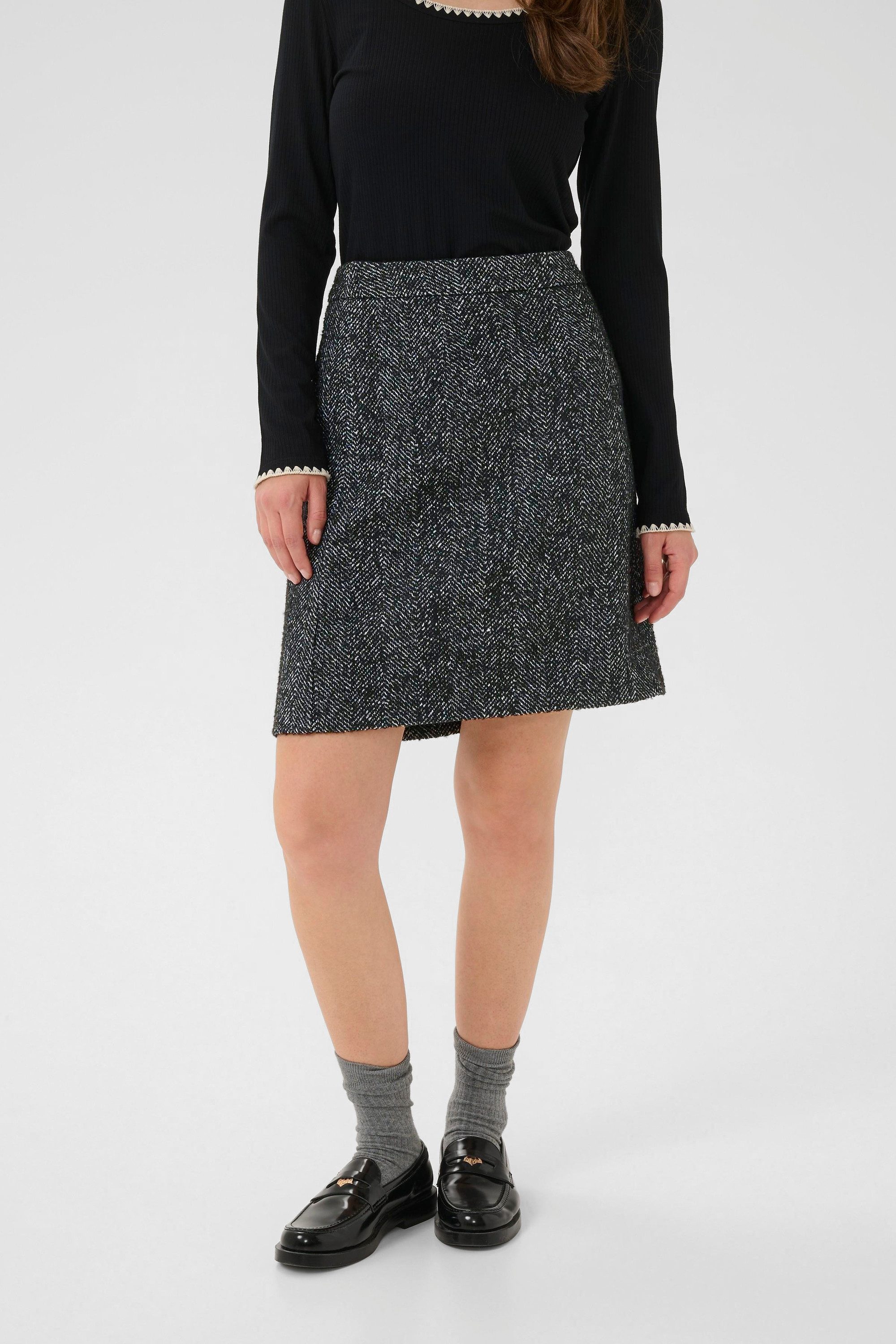 Cream Bleistiftrock Rock CROlina