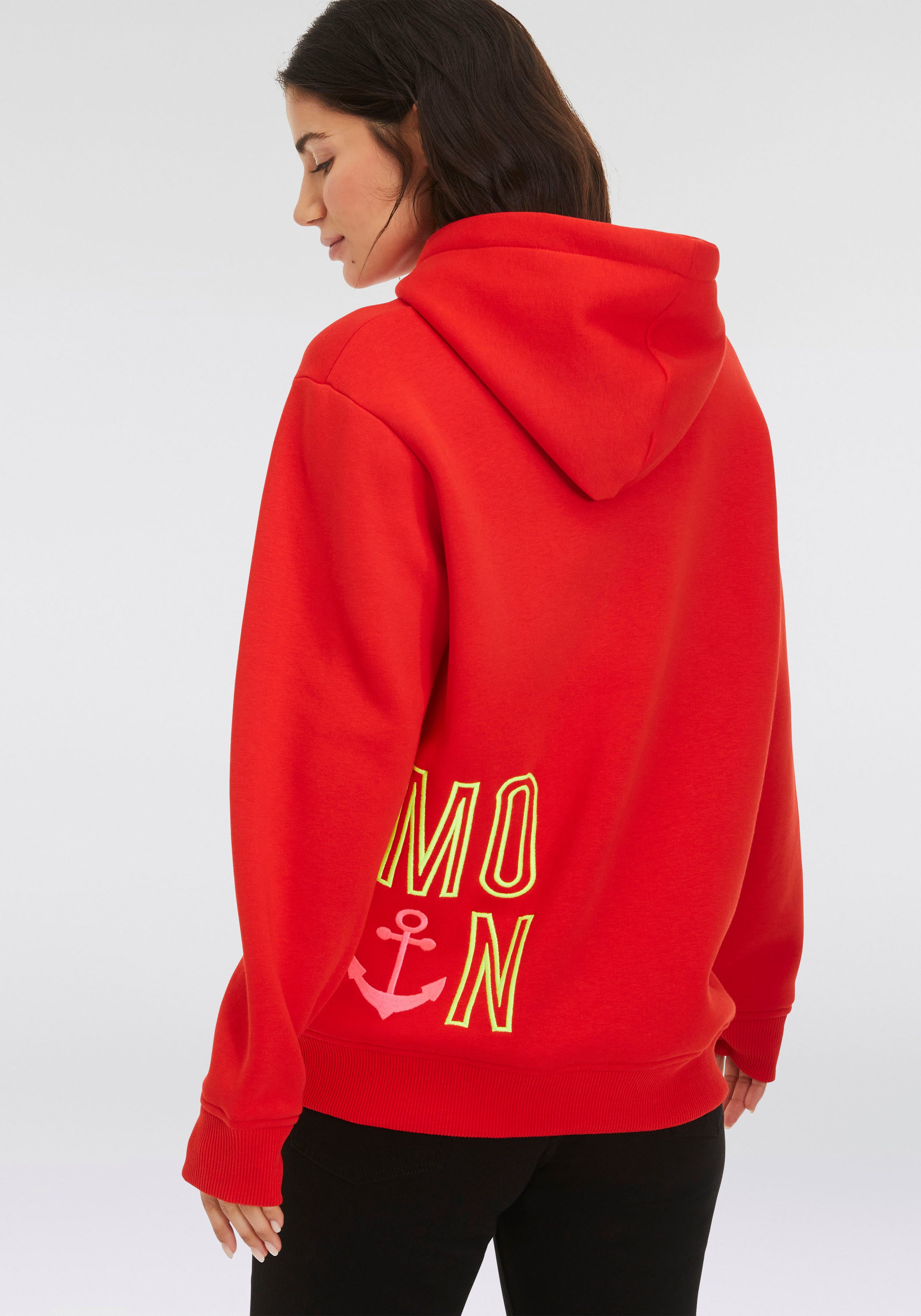 Zwillingsherz Hoodie Limited Edition Langarm, Kapuze, Anker Motiv, exklusiv bei Otto – Bild 5 von 5