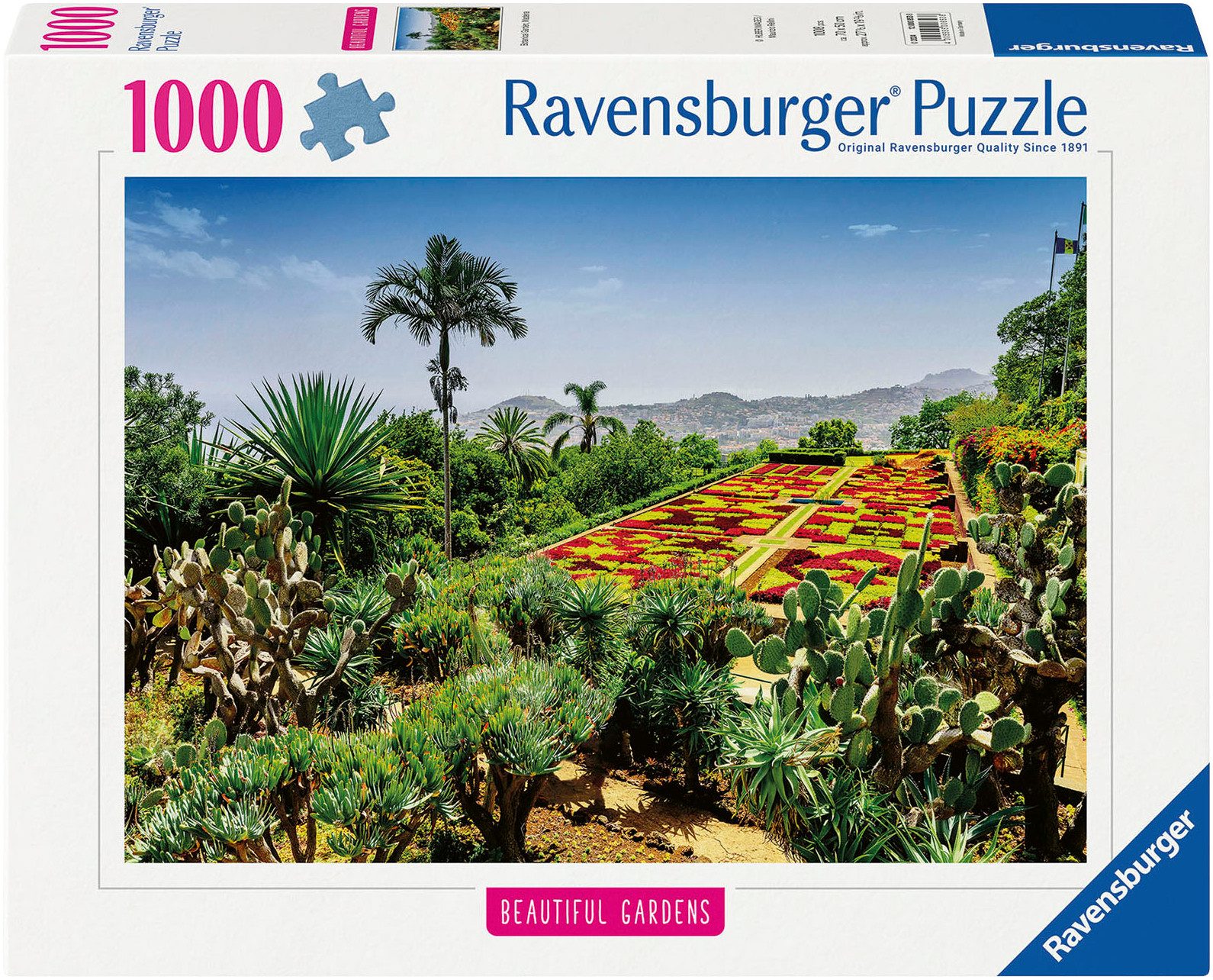 Ravensburger Puzzle Beautiful Gardens, Botanical Garden, Madeira, 1000 Puzz günstig online kaufen