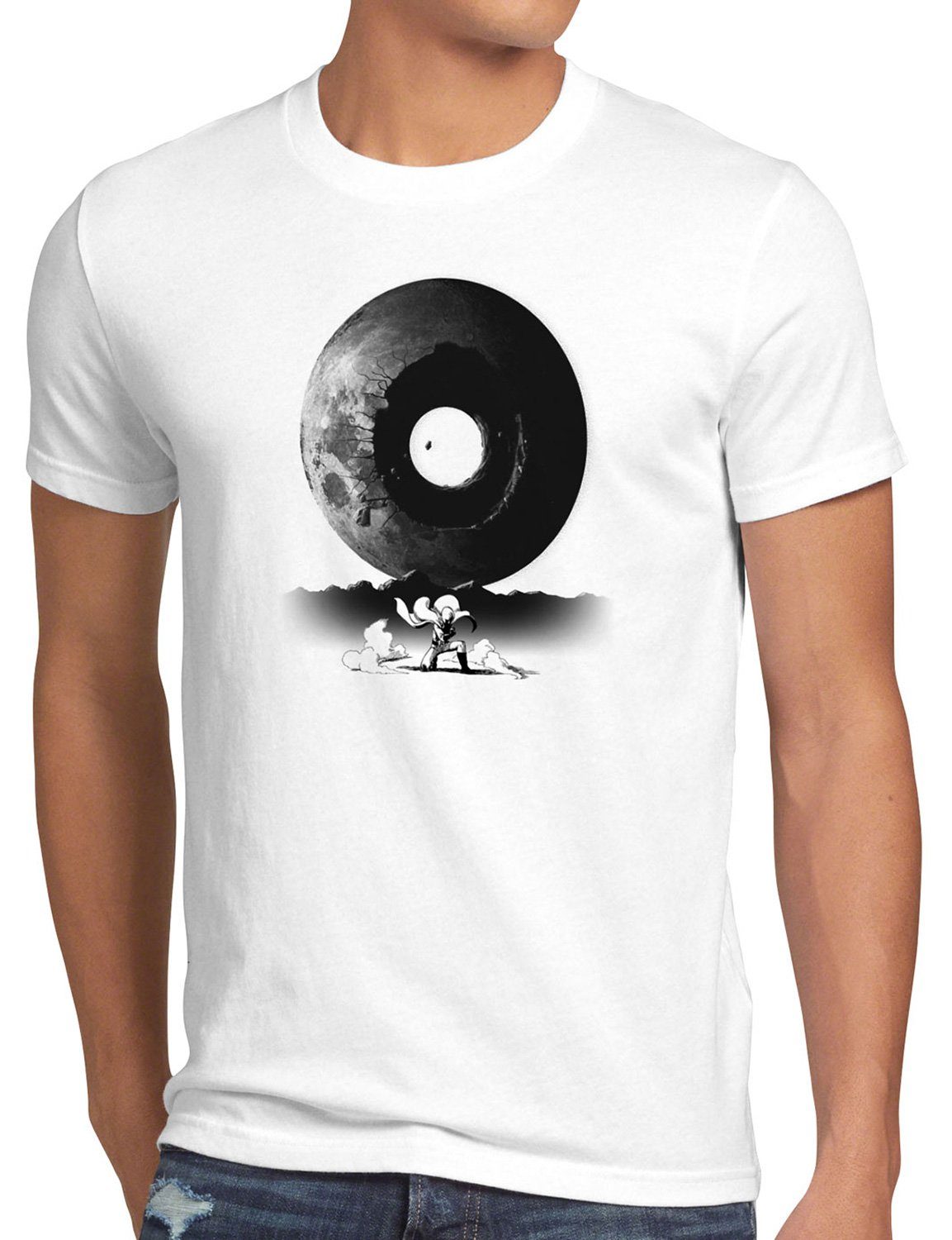 style3 T-Shirt Saitama Planet one punch günstig online kaufen