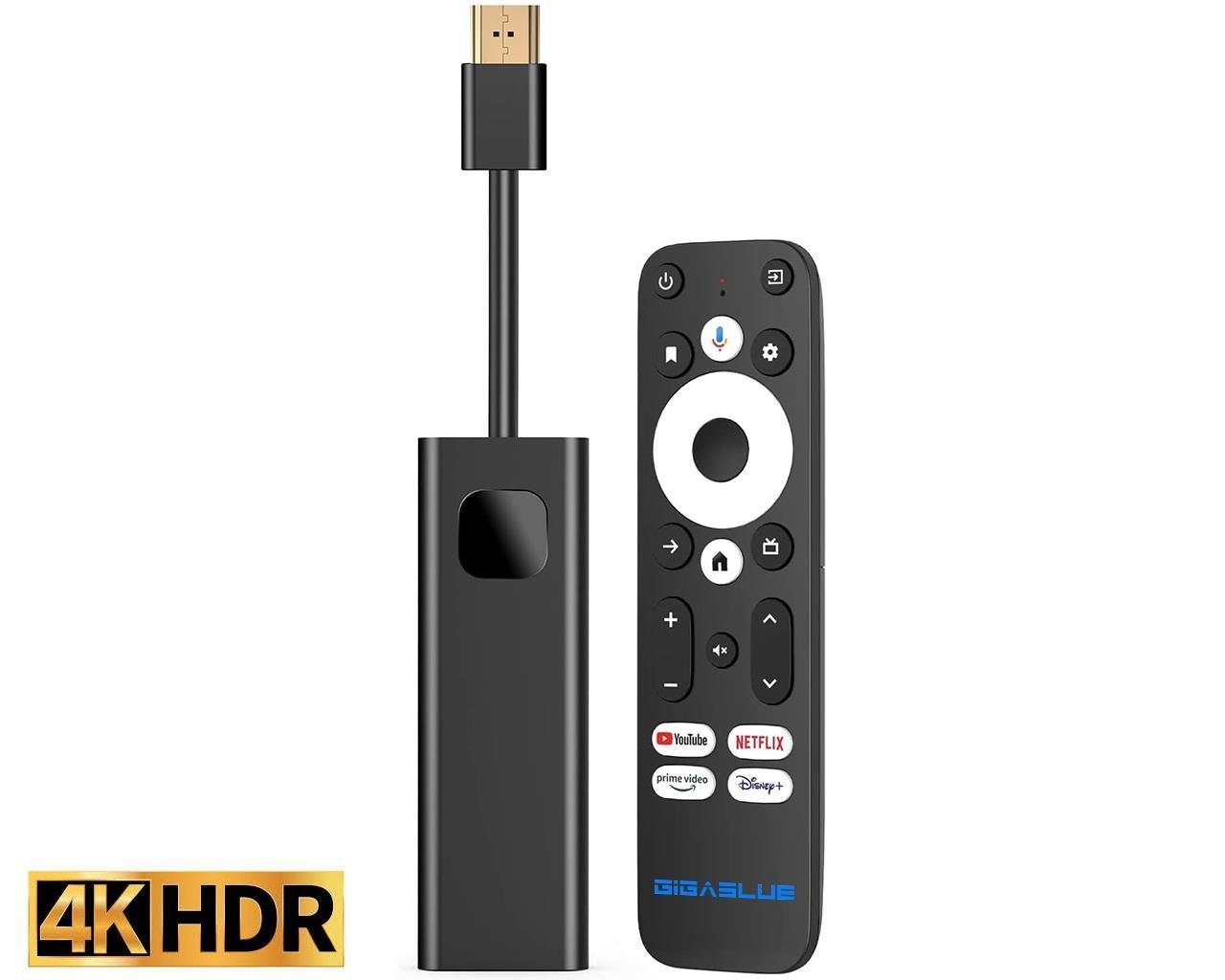 Gigablue Streaming-Box GigaBlue 4K Stick Giga HDMI2.1 TV / PRO Android11 Mediaplayer HDR60Hz
