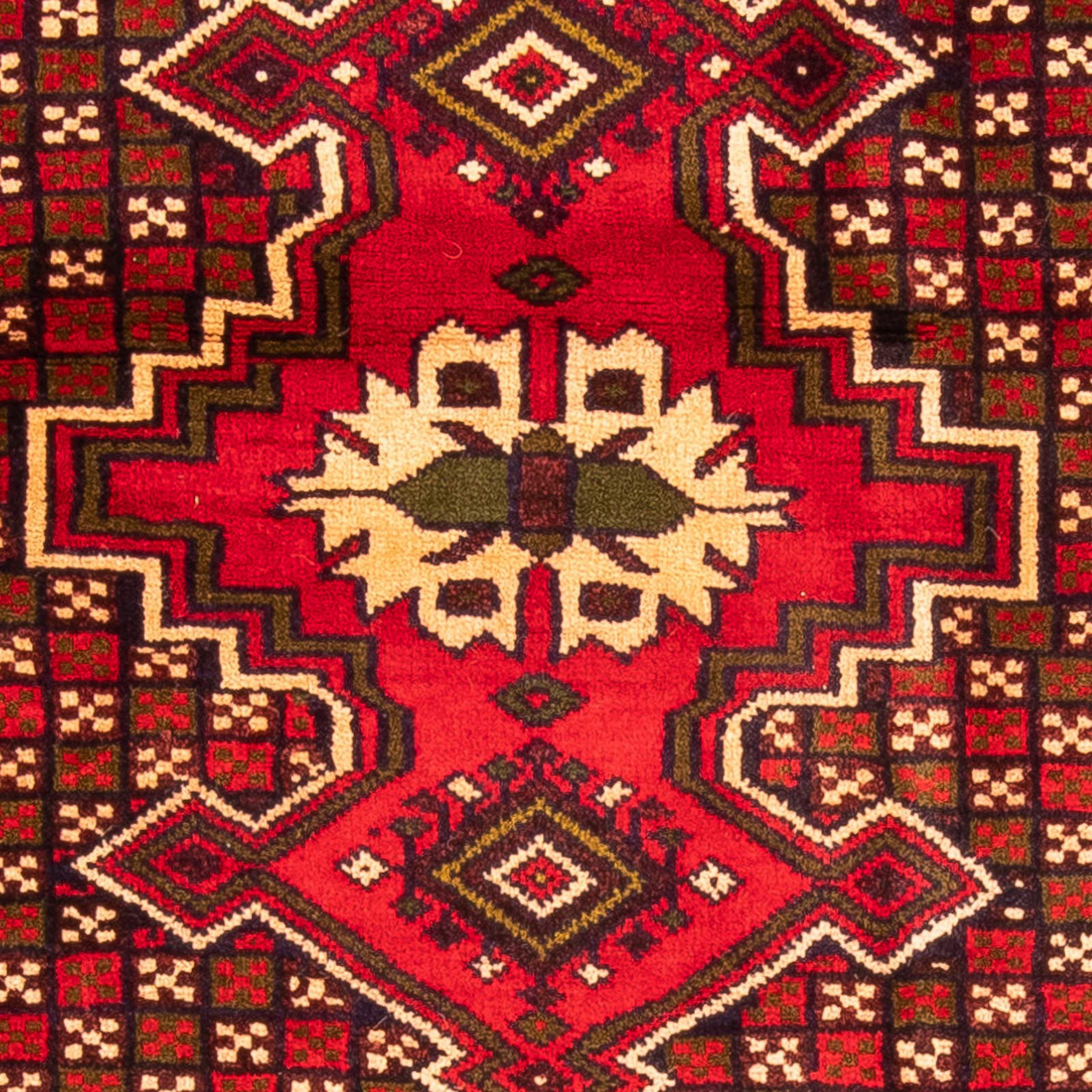 Wollteppich Kelim - Oriental 155 Höhe: Einzelstück - - mm, rechteckig, x Wohnzimmer, 4 morgenland, 87 cm rot