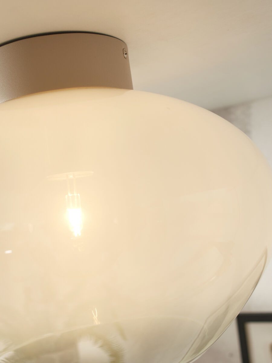 it's About RoMi Deckenleuchte BOLOGNA, LED wechselbar, Warmweiß, Glass mit Farbeverlauf