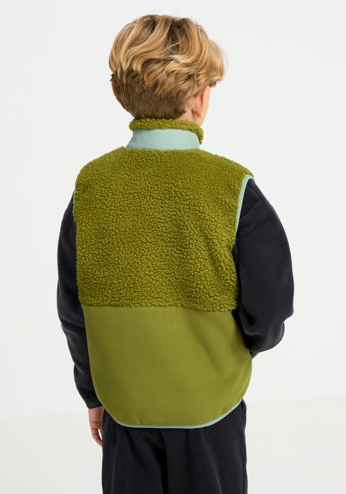 Jack Wolfskin Fleeceweste ICE CURL VEST K Kinder-Fleeceweste, warm, atmungsaktiv