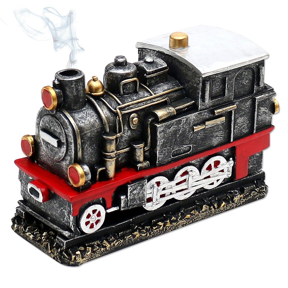 Dekohelden24 Räucherhaus Räucher-Lokomotive, ca. 16 cm, (1 St)