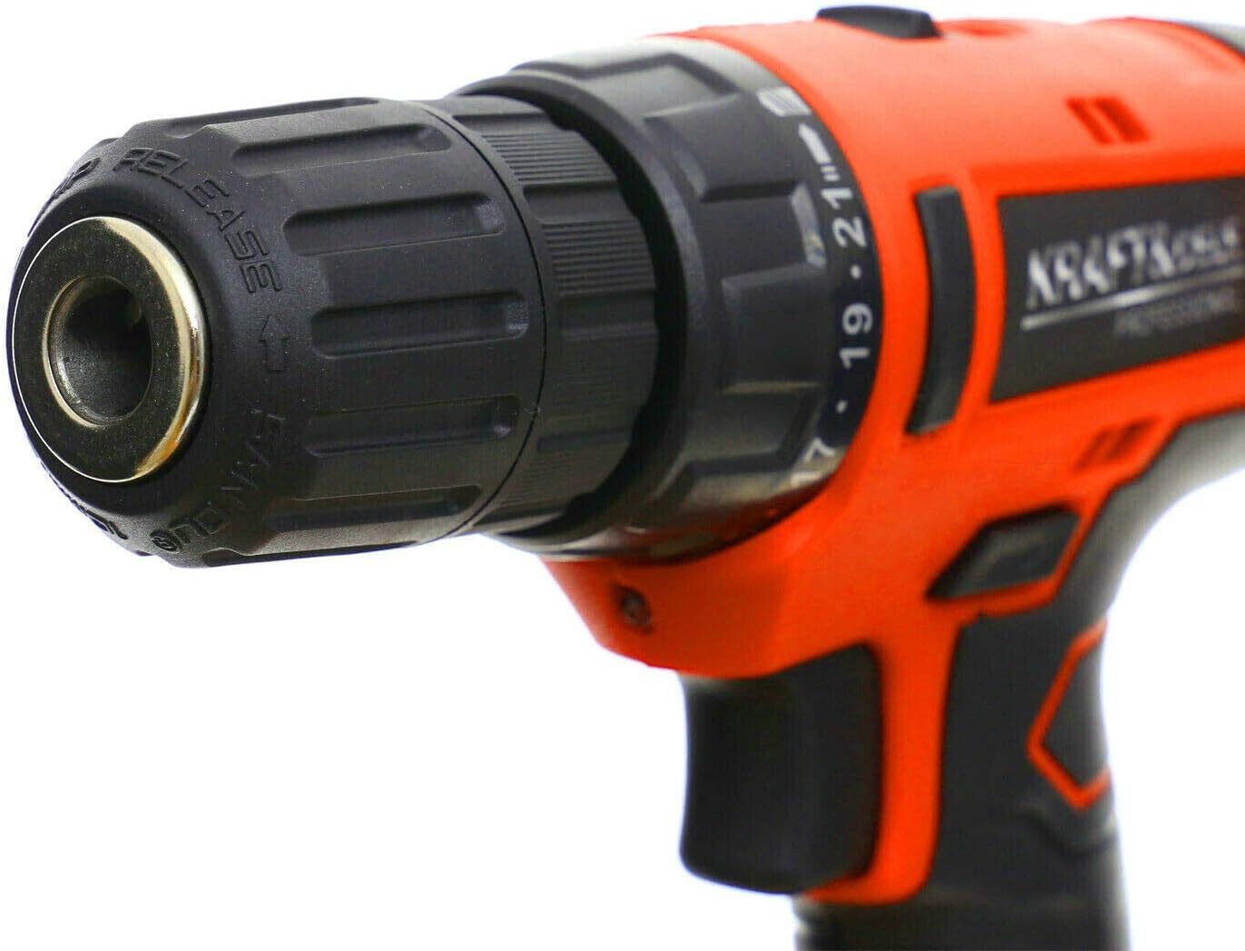 Kraft&Dele Akku-Bohrschrauber Akku Bohrschrauber Akkuschrauber Li-Lon 18V LED 2 Gang Koffer Bohrer, (16-tlg)