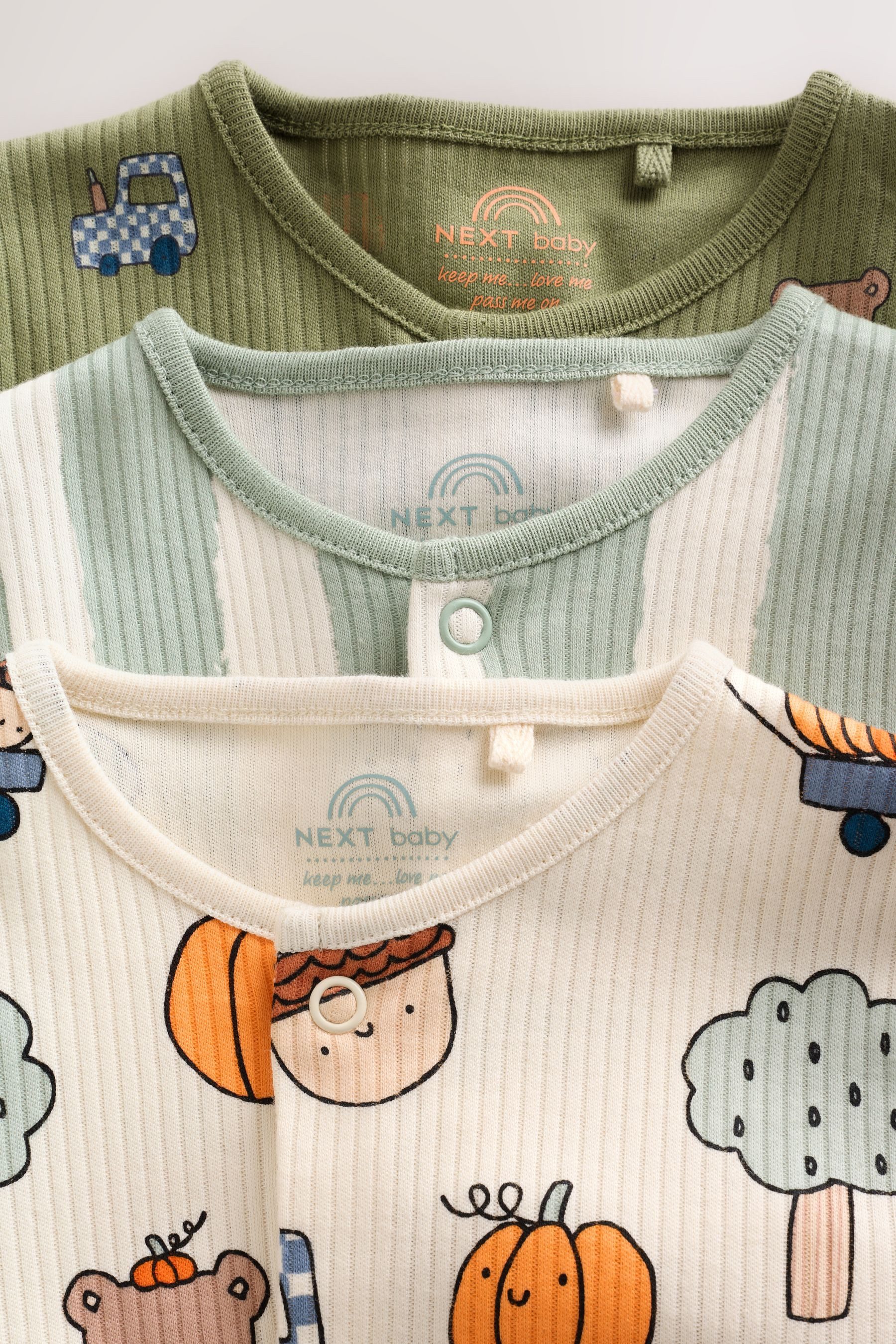 Next Schlafoverall Baby-Schlafanzüge, 3er-Pack (3-tlg) – Bild 2 von 5