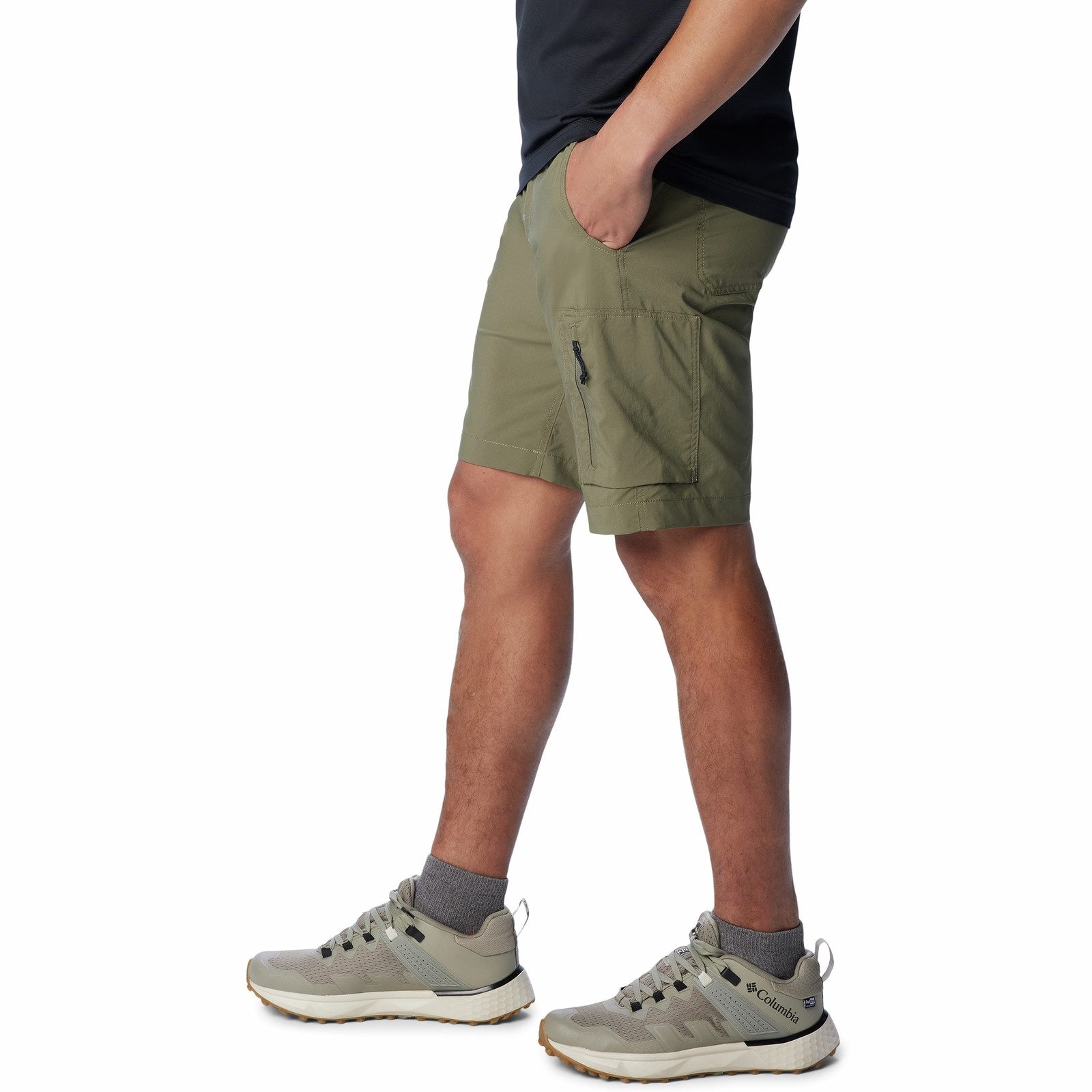 Columbia Outdoorhose Silver Ridge™ Utility Cargo Wandershorts mit zahlreichen Taschen