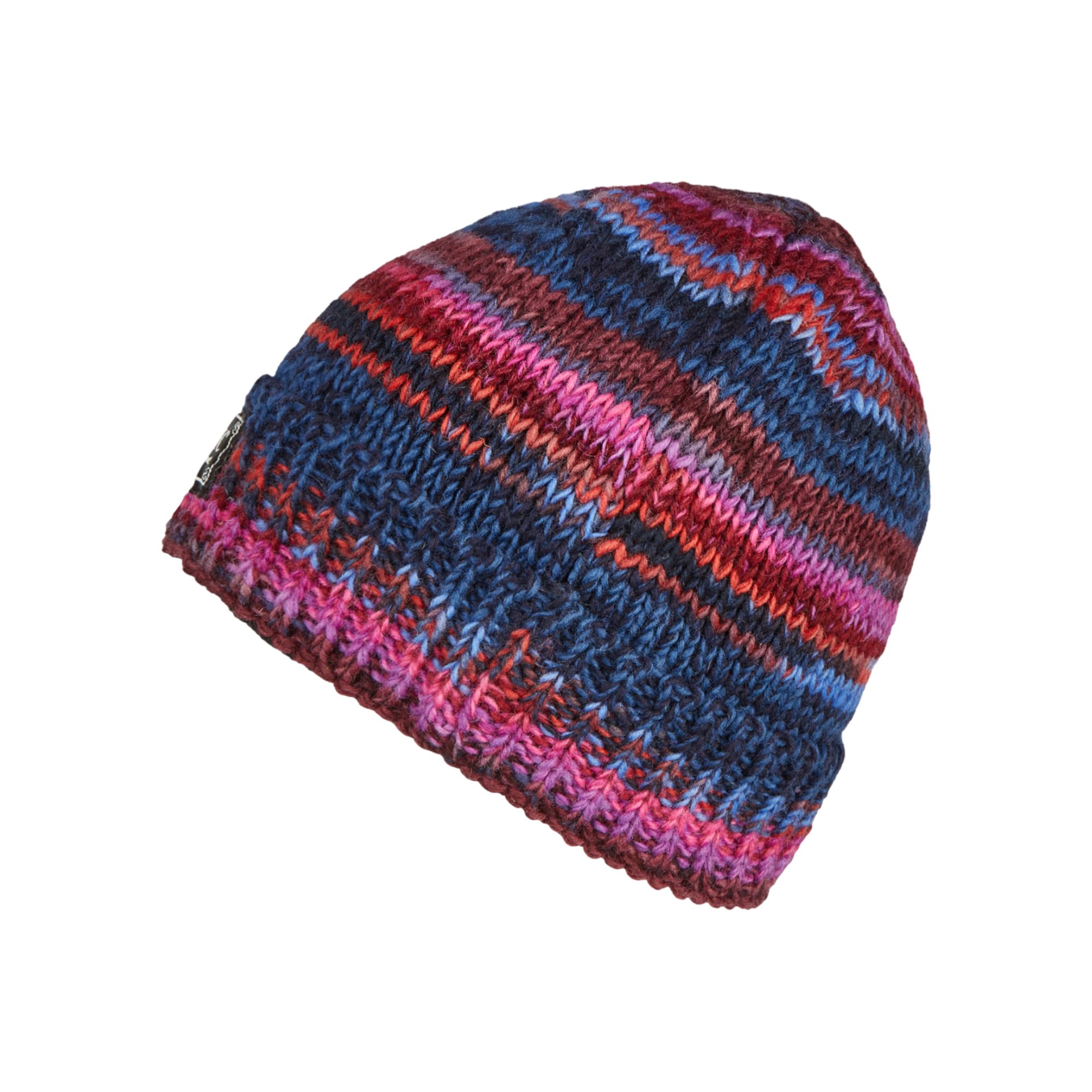 THC Natural Line Strickmütze THC Schafwoll Rollcap 805 (1 Stück, 1-St., 1 Stück) Innenfutter: Fleece