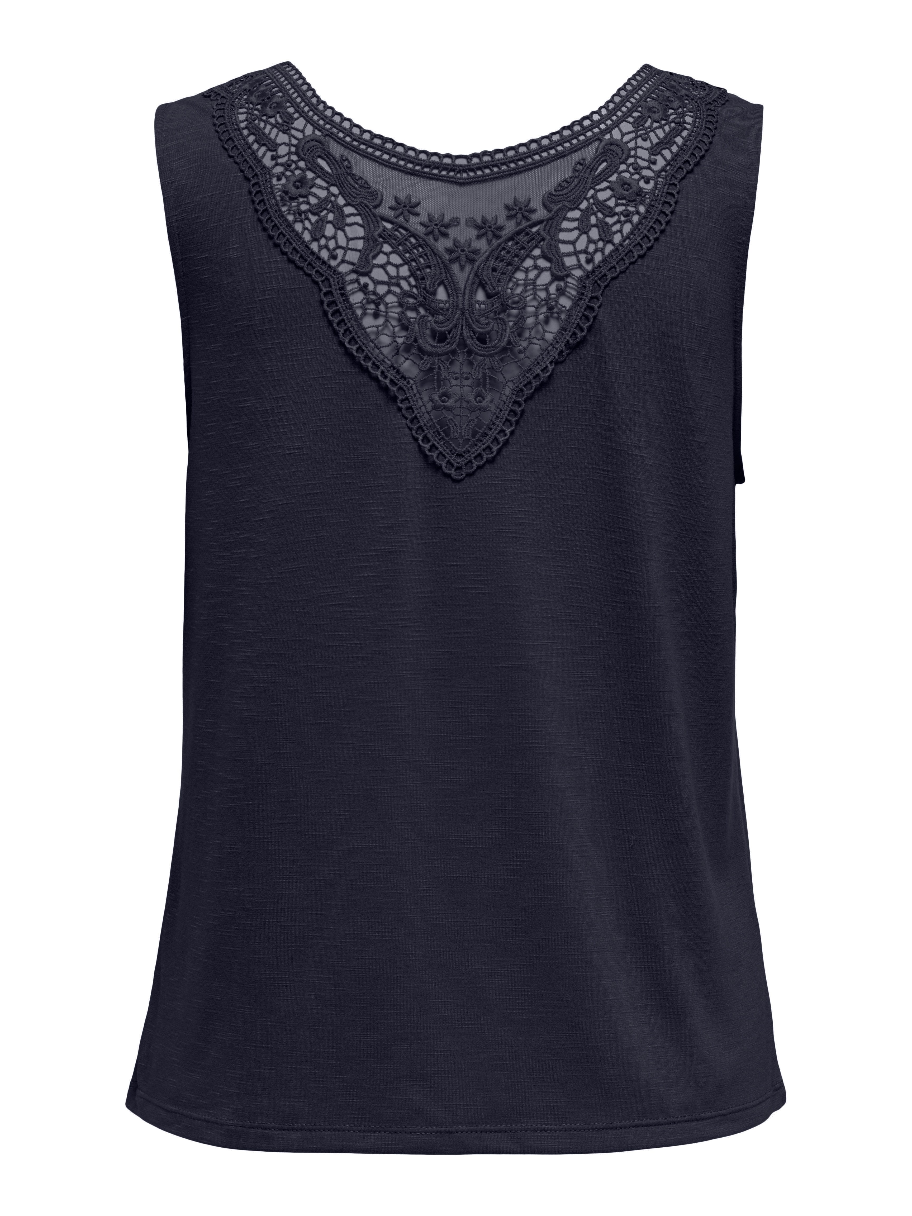 ONLY Spitzentop ONLFREDA S/L U-NECK MIX günstig online kaufen