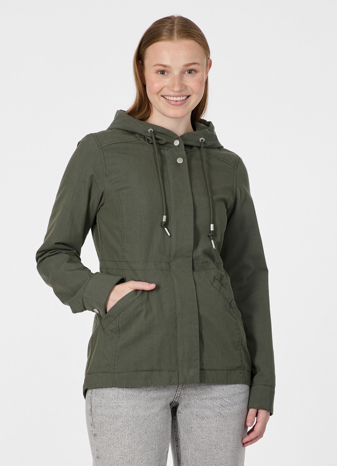 Ragwear Parka DANKIRA Mit Kordelzug zum Taillieren