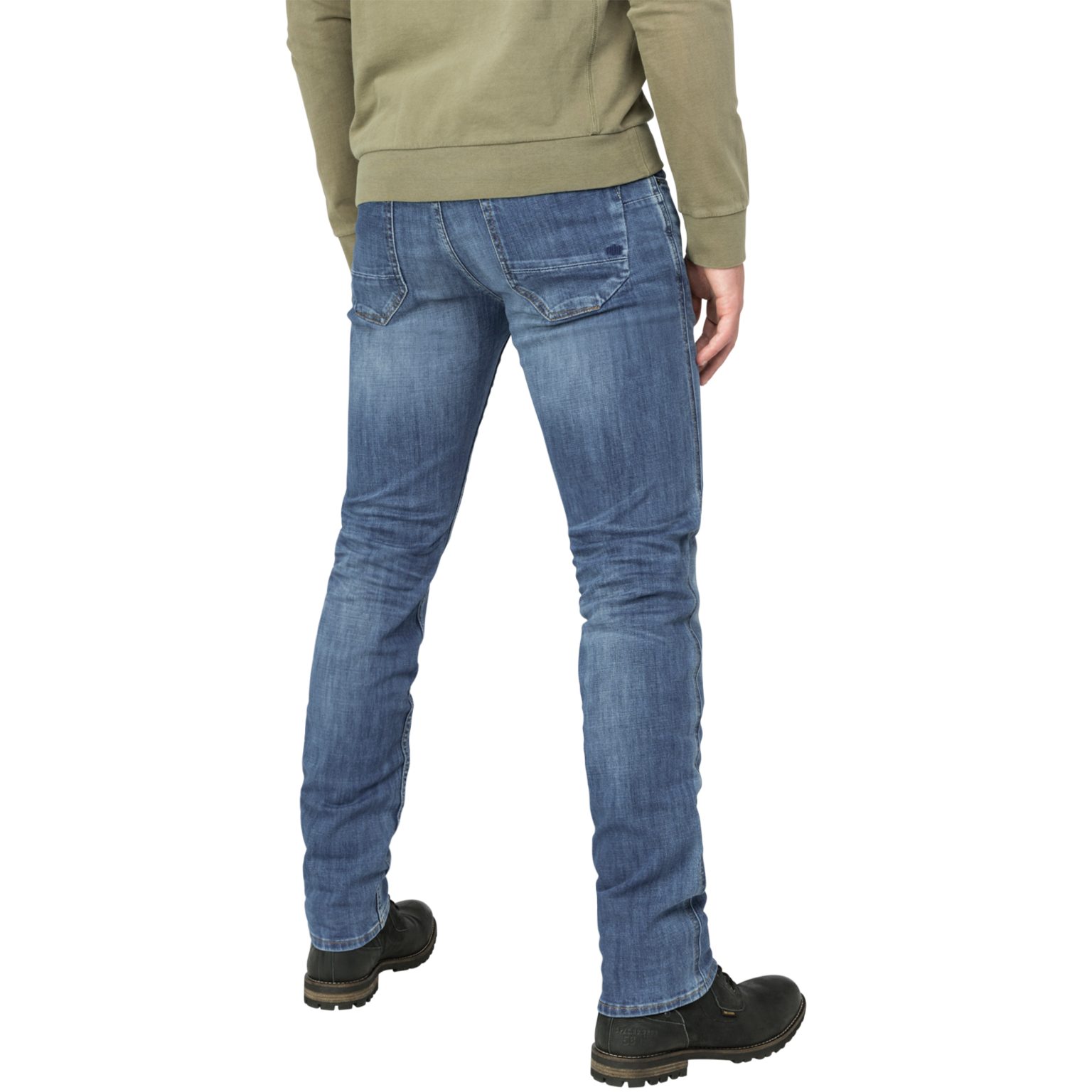 PME Legend Herren Jeans NIGHTFLIGHT - Regular Fit - Blau - Medium Blue günstig online kaufen