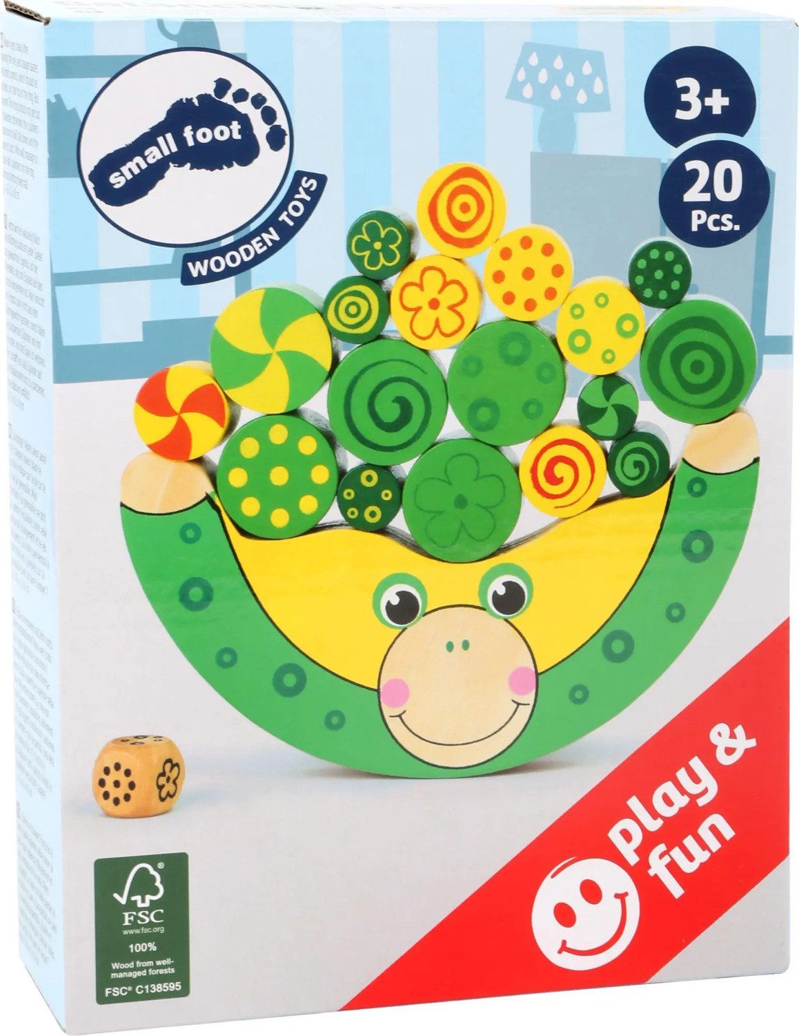 Spiel Balancierfrosch