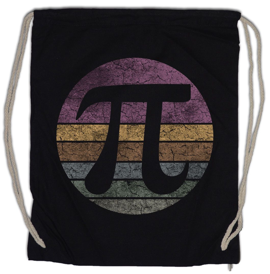 Urban Backwoods Turnbeutel Vintage Pi Turnbeutel Mathematik Mathe Lehrer Mathe Unterricht (1-tlg), Professor Universität Schule Zahl