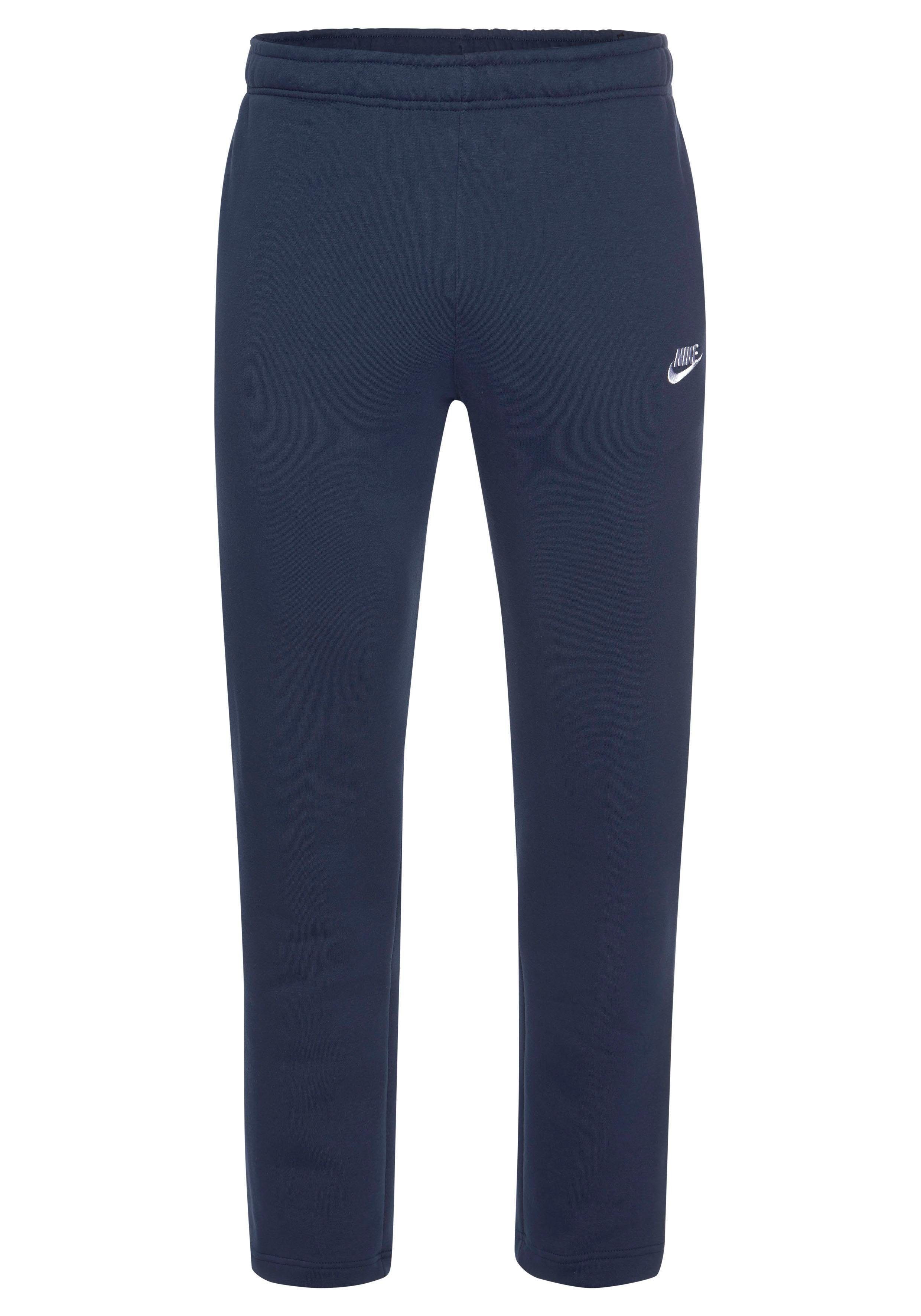 Fleece marine Nike Jogginghose Sportswear Pants Club Men's