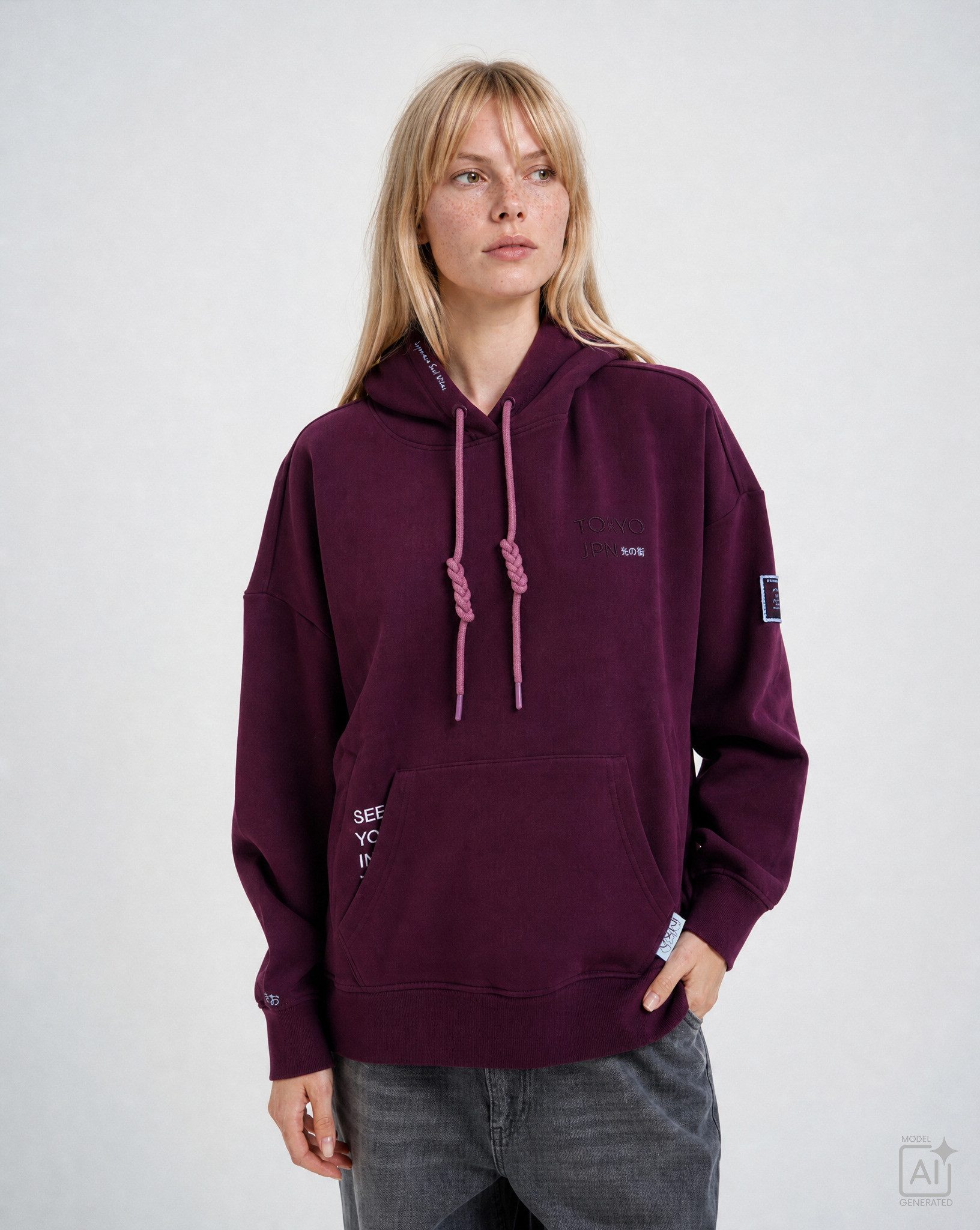 Smith & Soul Kapuzensweatshirt mit Artwork