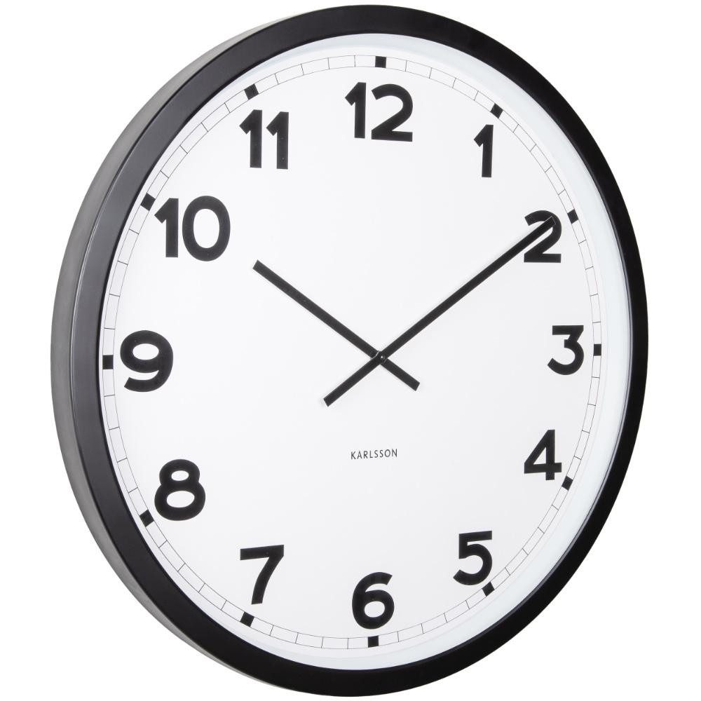 Karlsson Uhr Wanduhr New Classic XL White (80cm)