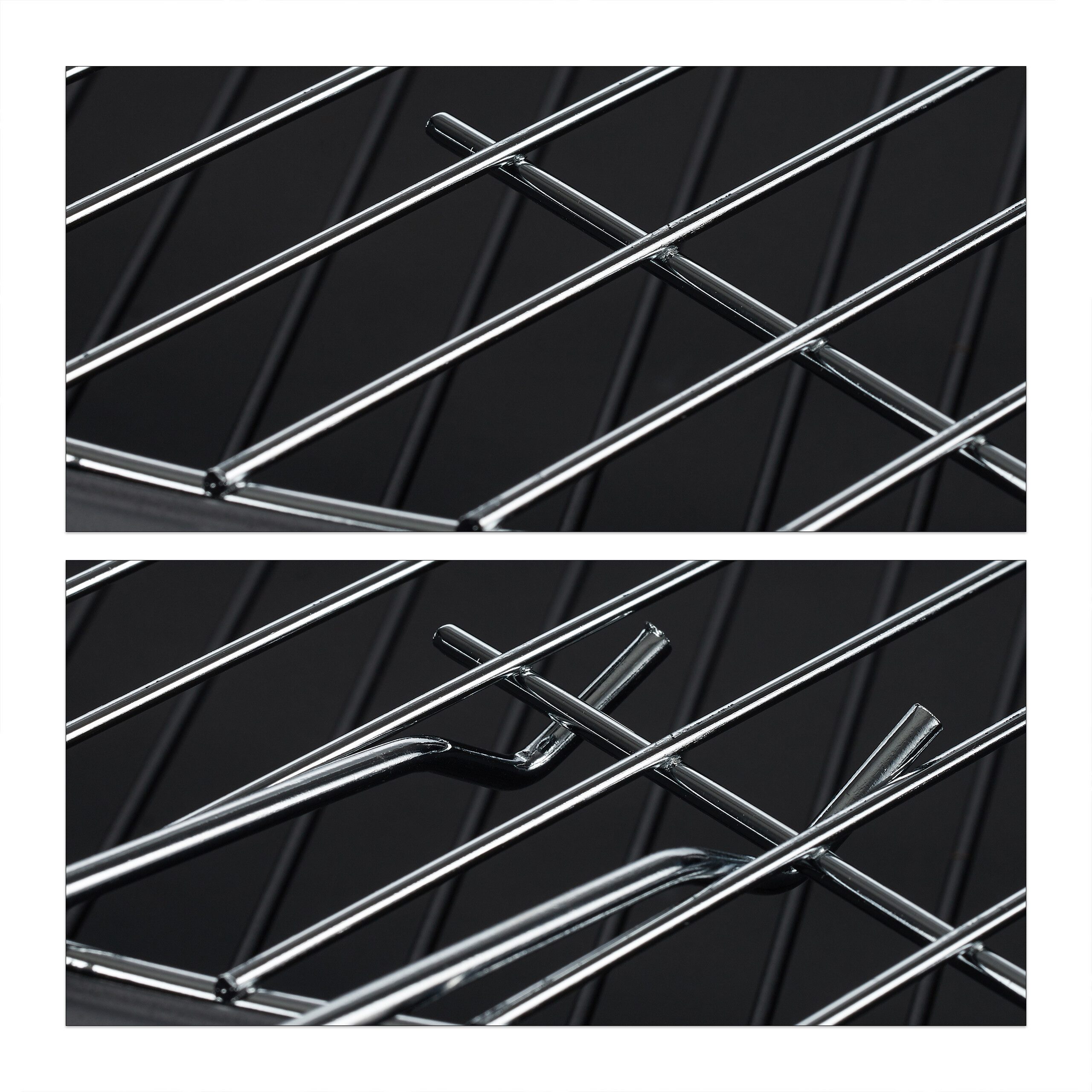 relaxdays Feuerschale XL Feuerschale mit Grillzubehör, ohne Tragetasche