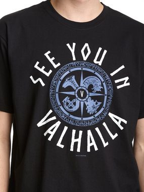 Nastrovje Potsdam T-Shirt Vikings Valhalla See you in Valhalla