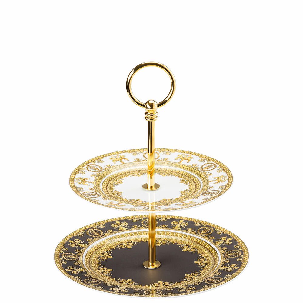 Rosenthal meets Versace Etagere 2-tlg. I Love Baroque, Materialmix
