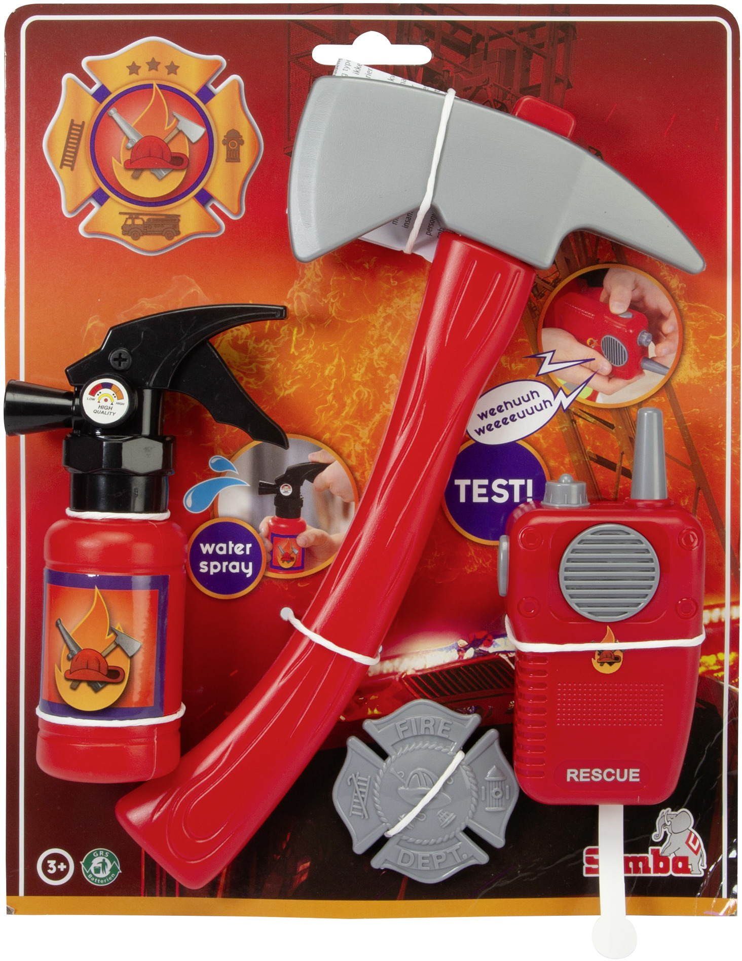 SIMBA Spielzeug-Feuerwehr Spielzeug Spielwelt Feuerwehr Basic günstig online kaufen