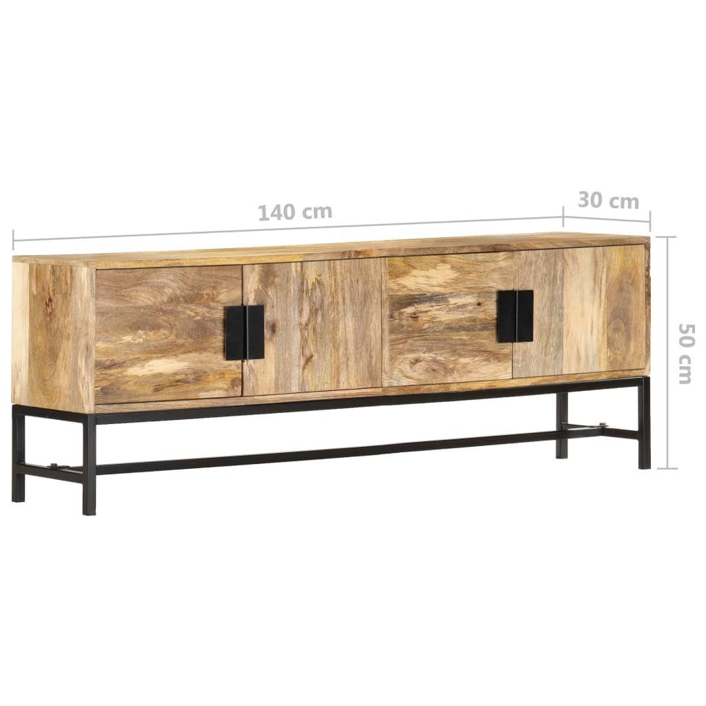 Mango Massivholz TV-Schrank 140x30x50 furnicato cm