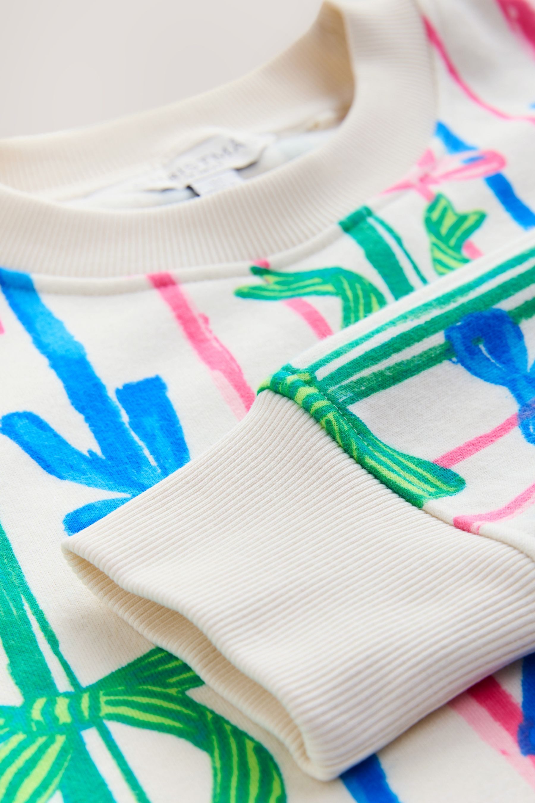 Next Sweater Rundhals-Sweatshirt mit weihnachtlichem Print (1-tlg)