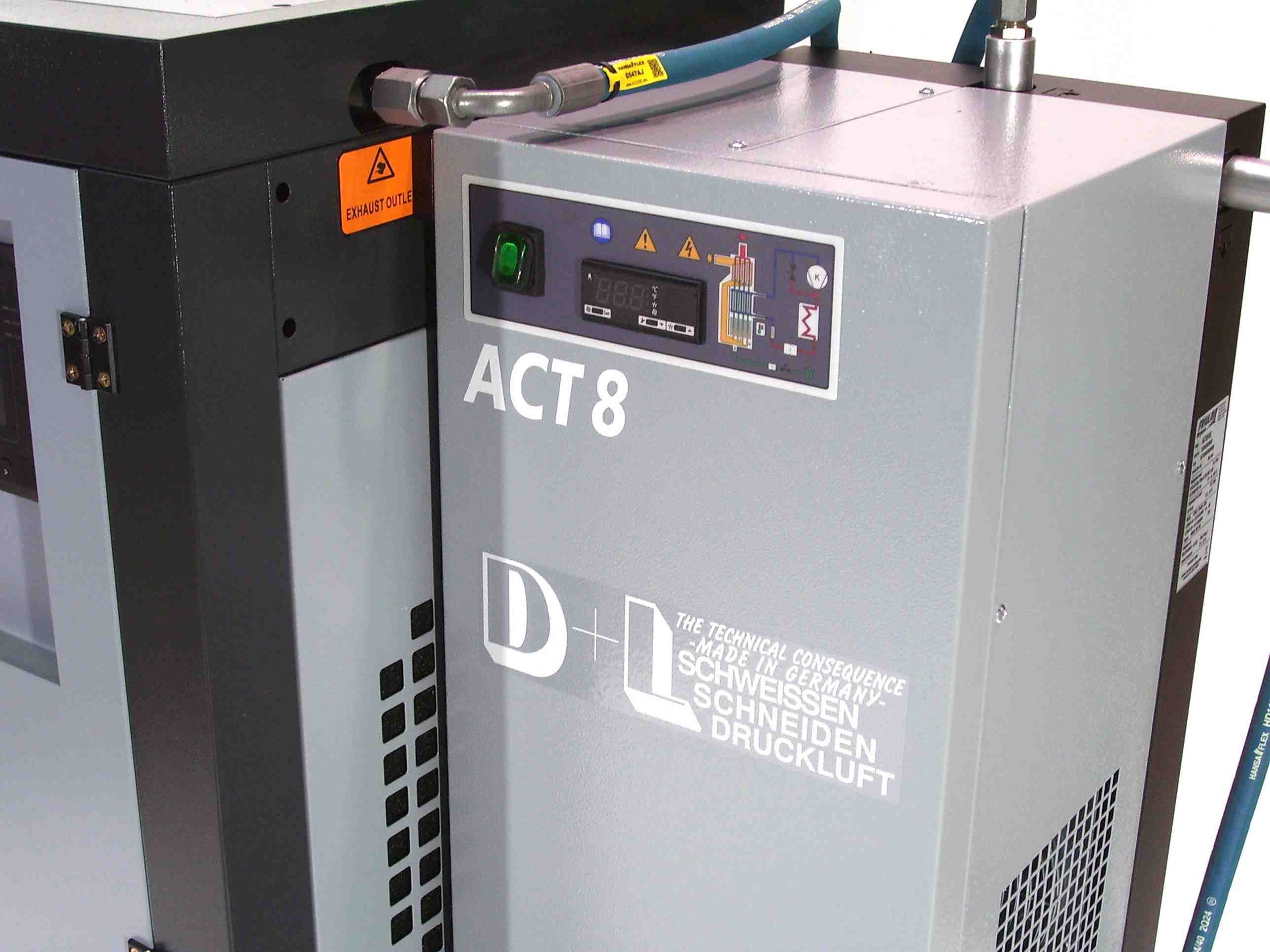 Apex Kompressor Schraubenkompressor 950/10/500 7,5kW 950L 10bar mit Trockner, 1-tlg.
