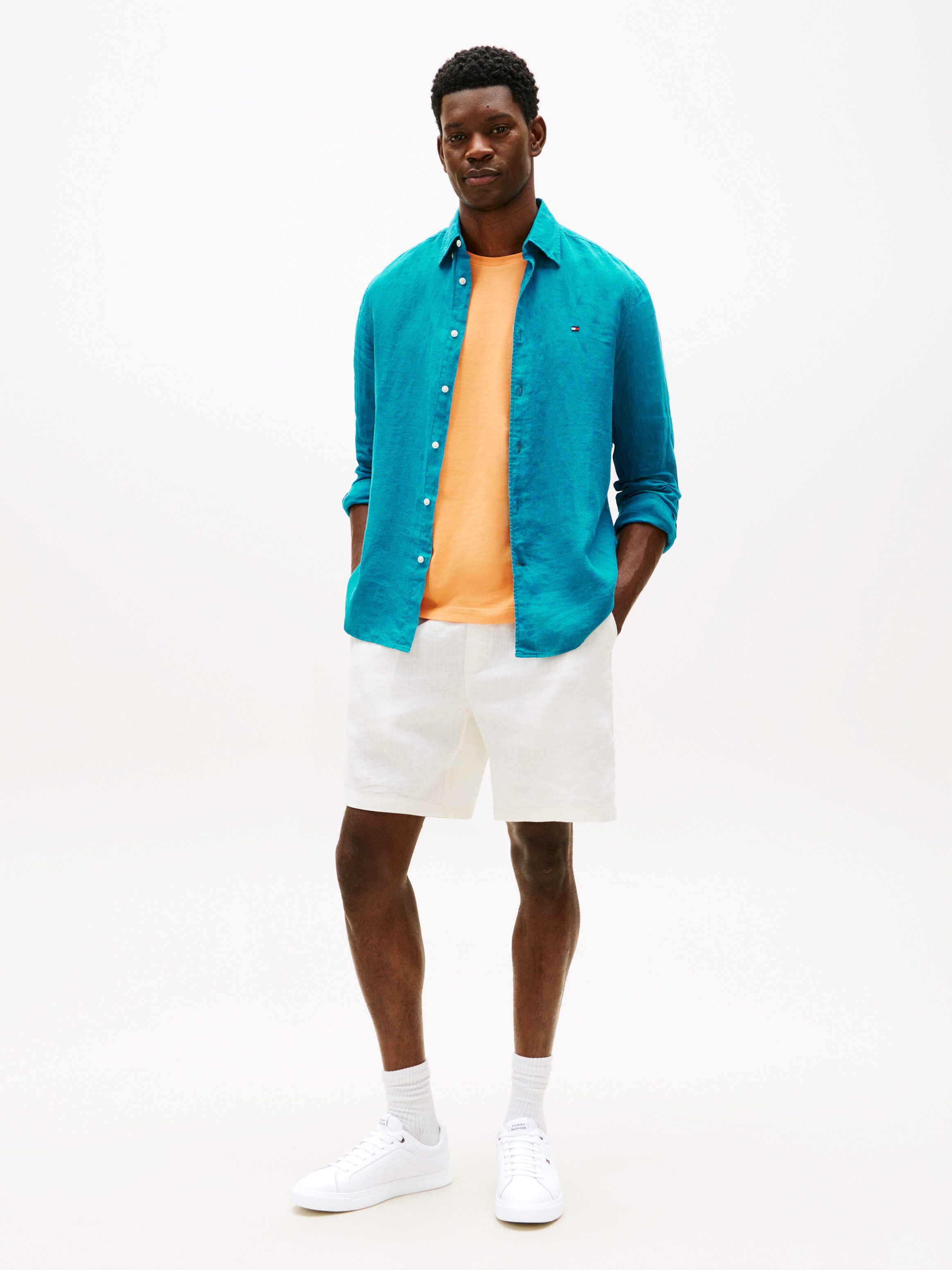 Tommy Hilfiger ICON COURT LIGHT ESS Sneaker, Freizeitschuh, Halbschuh, Schnürschuh, weich gepolsterter Schaftrand