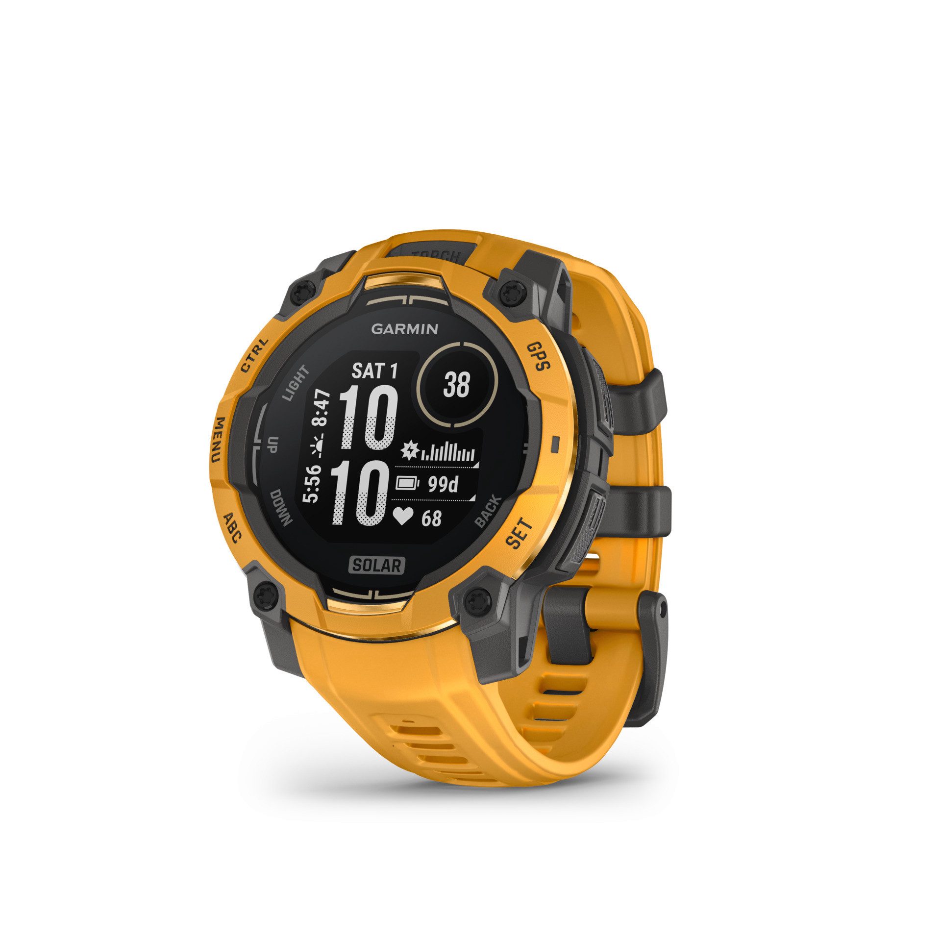 Garmin Instinct 3 Solar - 45 mm Smartwatch (3 cm/1,2 Zoll)